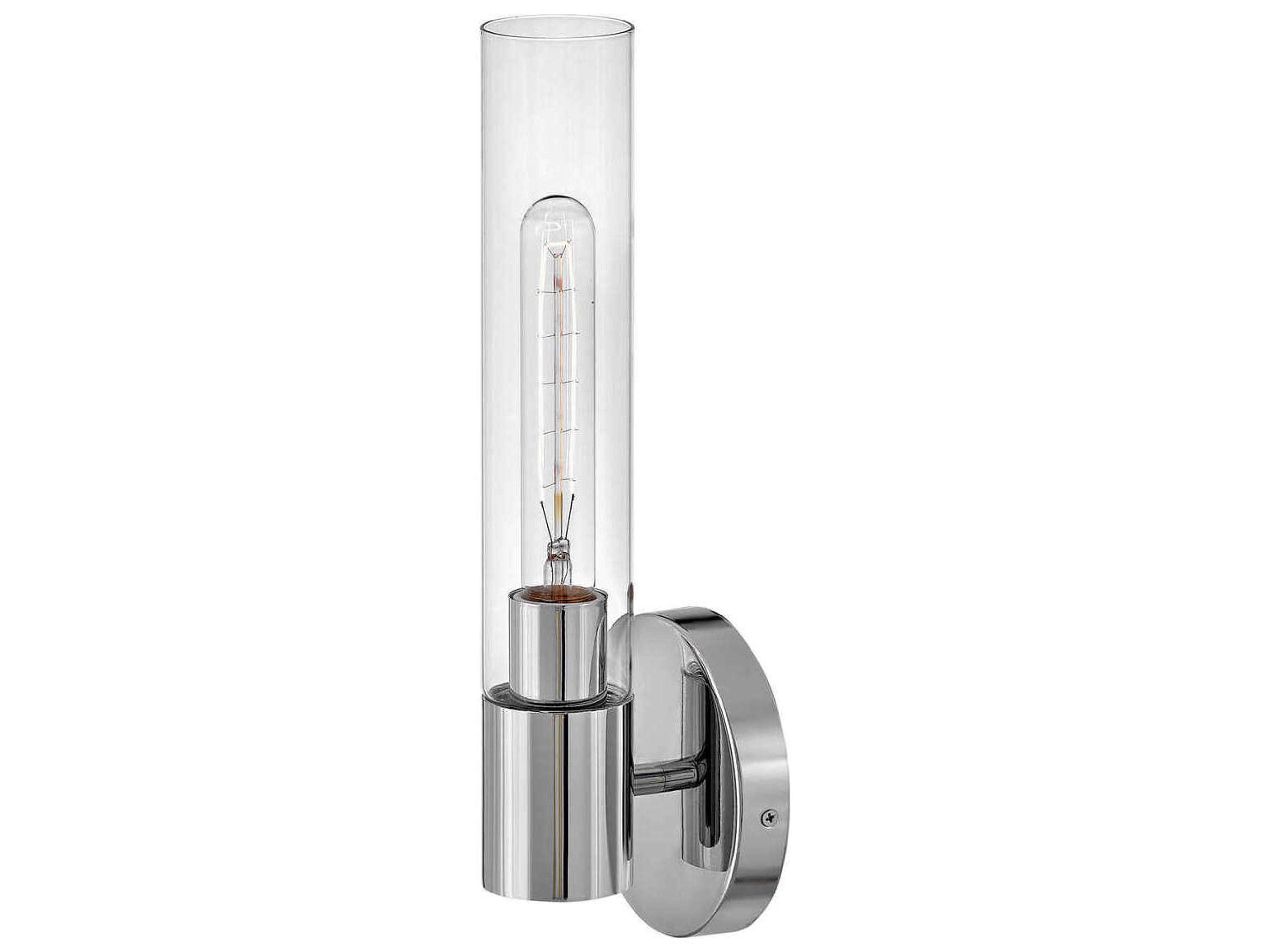 Lark Living Shea 1-Light Chrome Wall Sconce