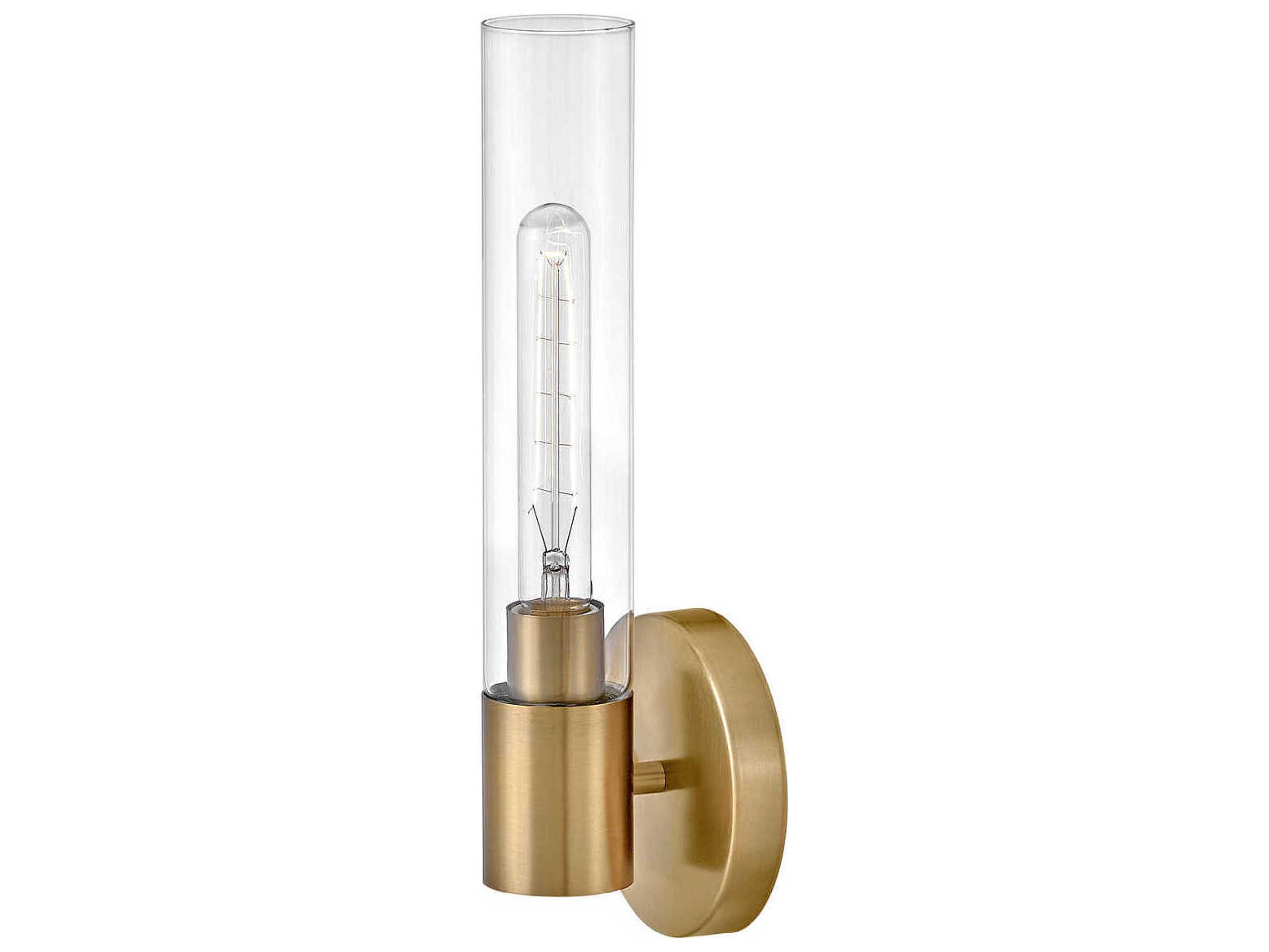 Lark Living Shea 1-Light Lacquered Brass Wall Sconce