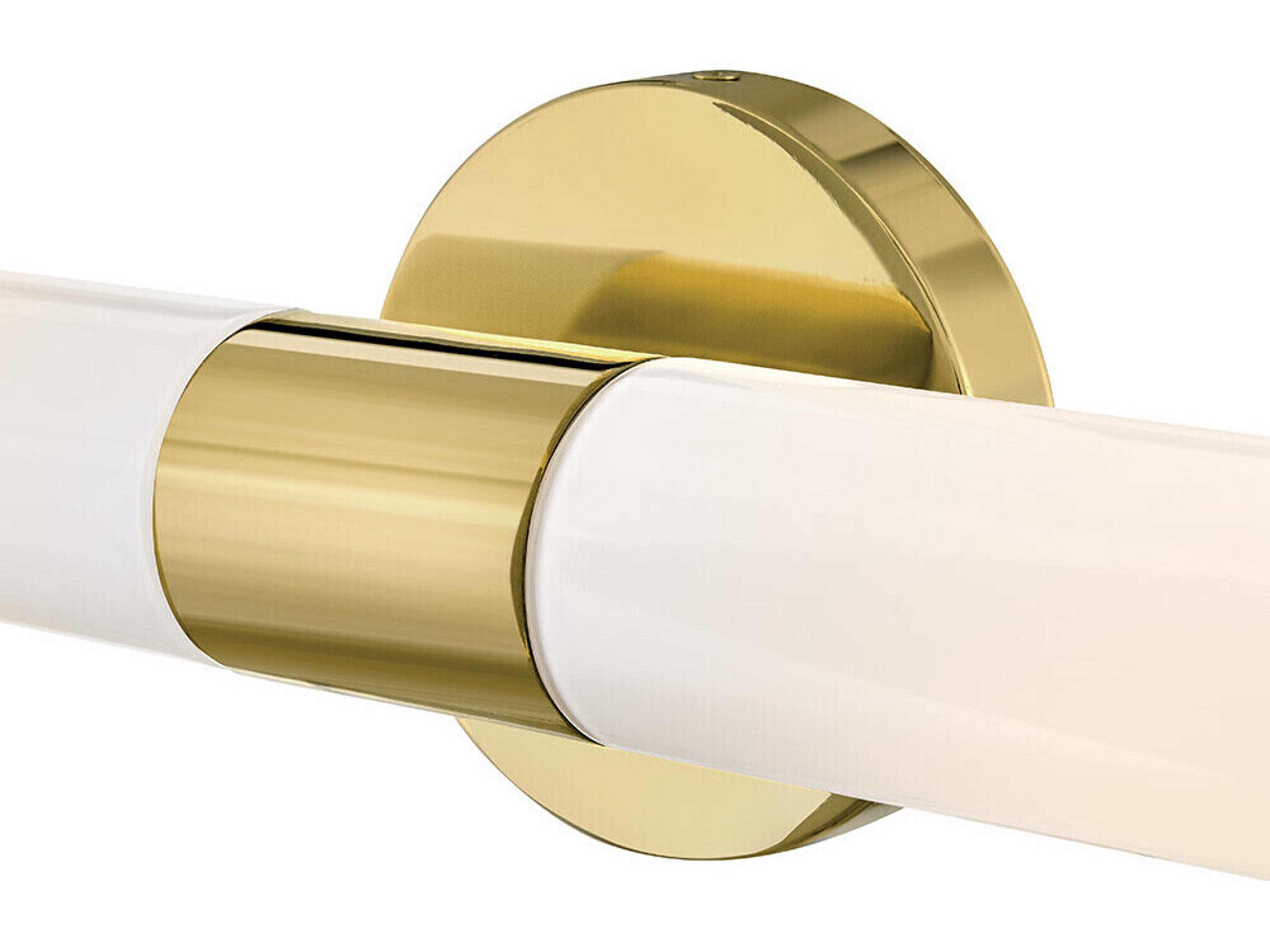 Lark Living Shea 2-Light Bright Brass Vanity Light