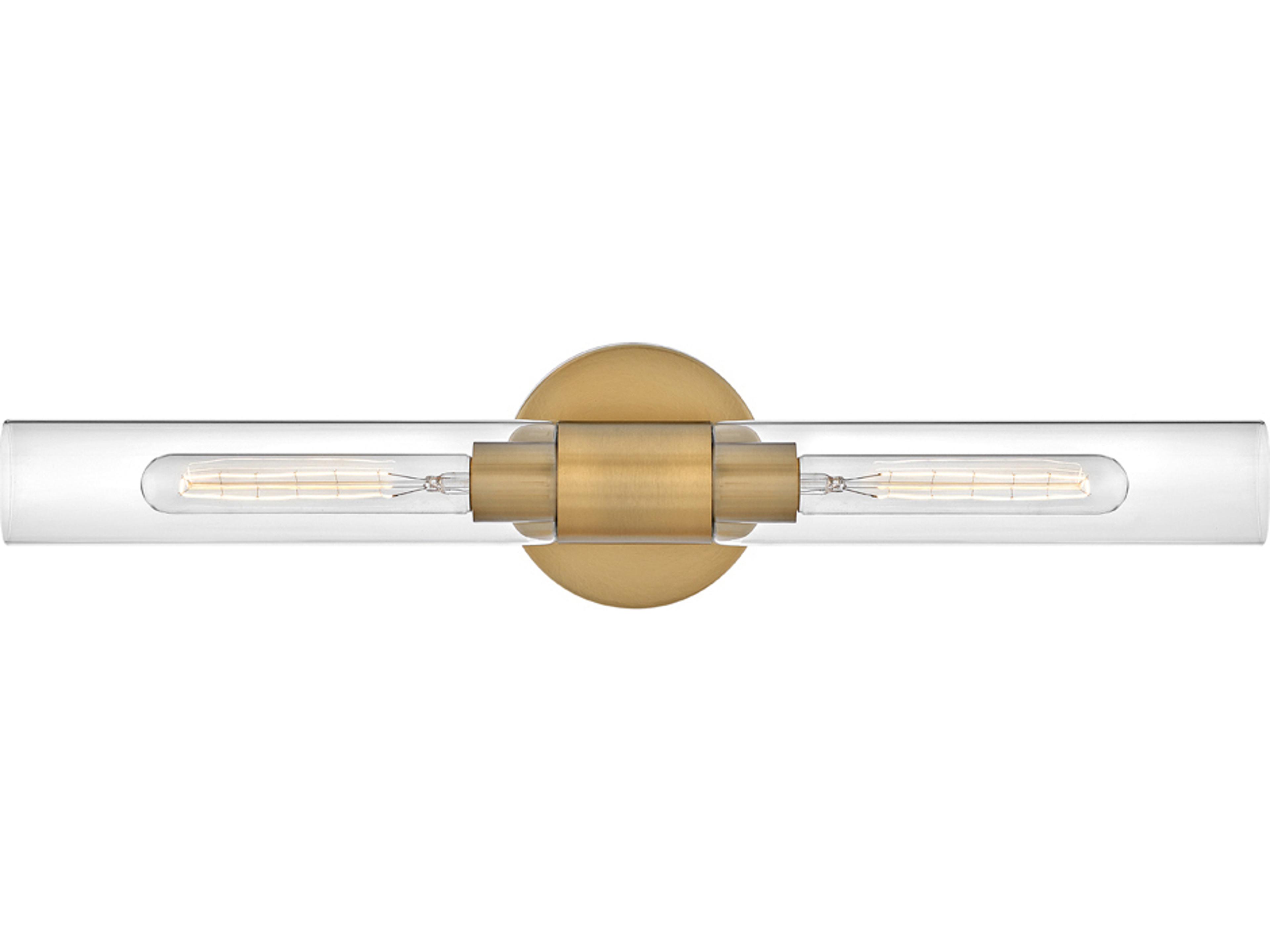 Lark Living Shea 2-Light Lacquered Brass Vanity Light