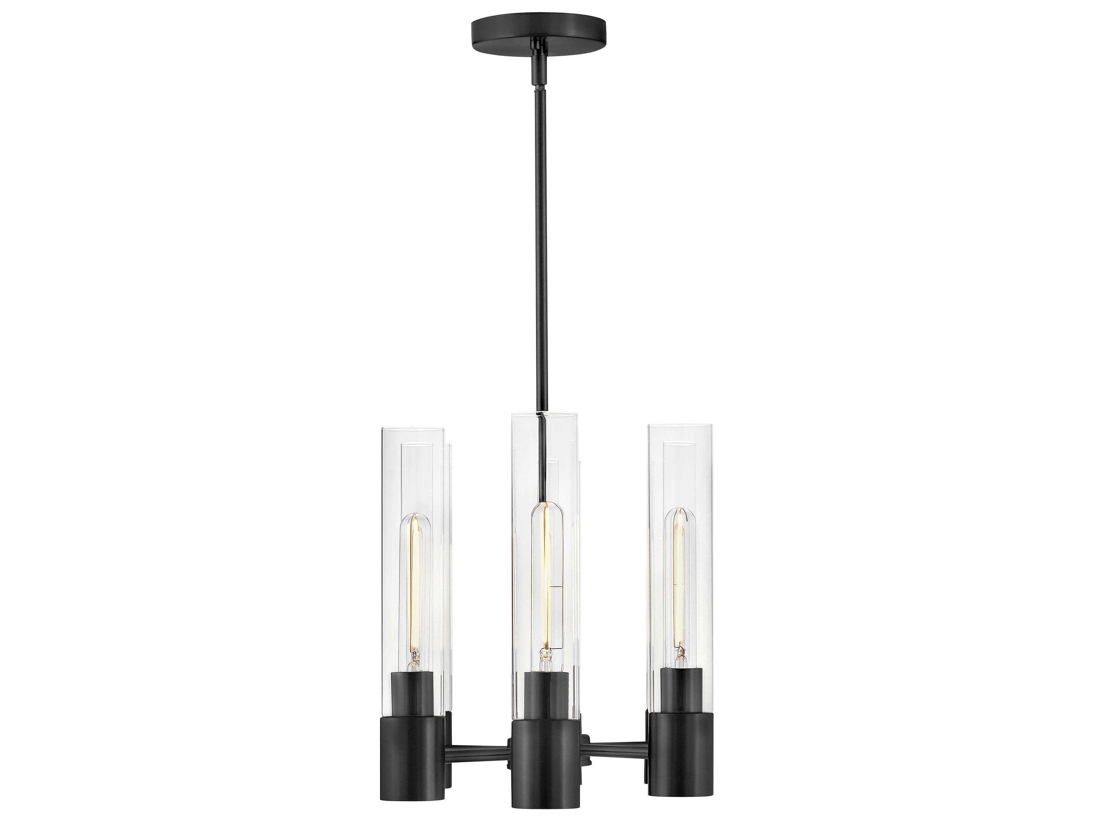 Lark Living Shea 6-Light Black Linear Island Pendant