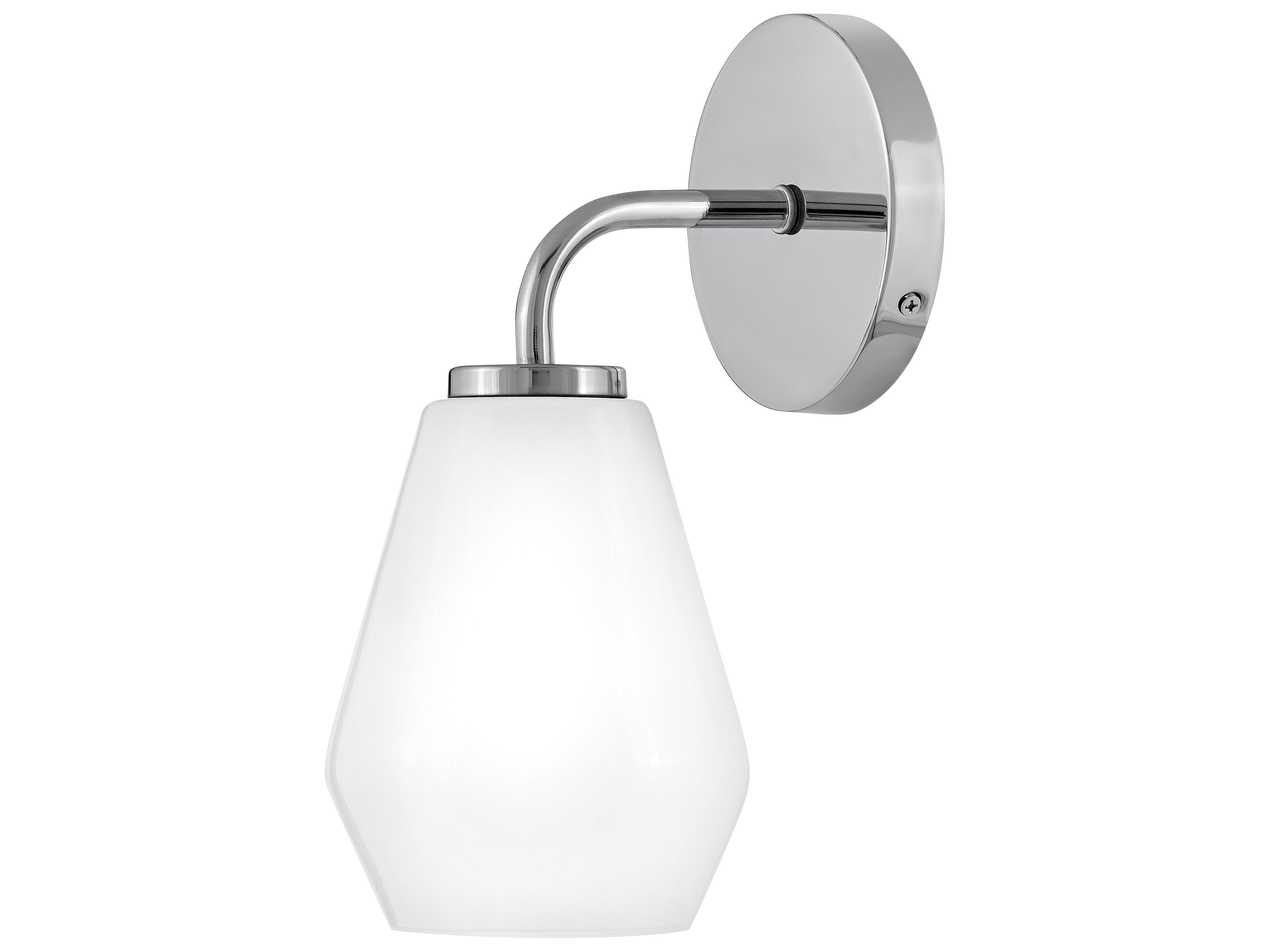 Gio 1-Light Chrome Wall Sconce