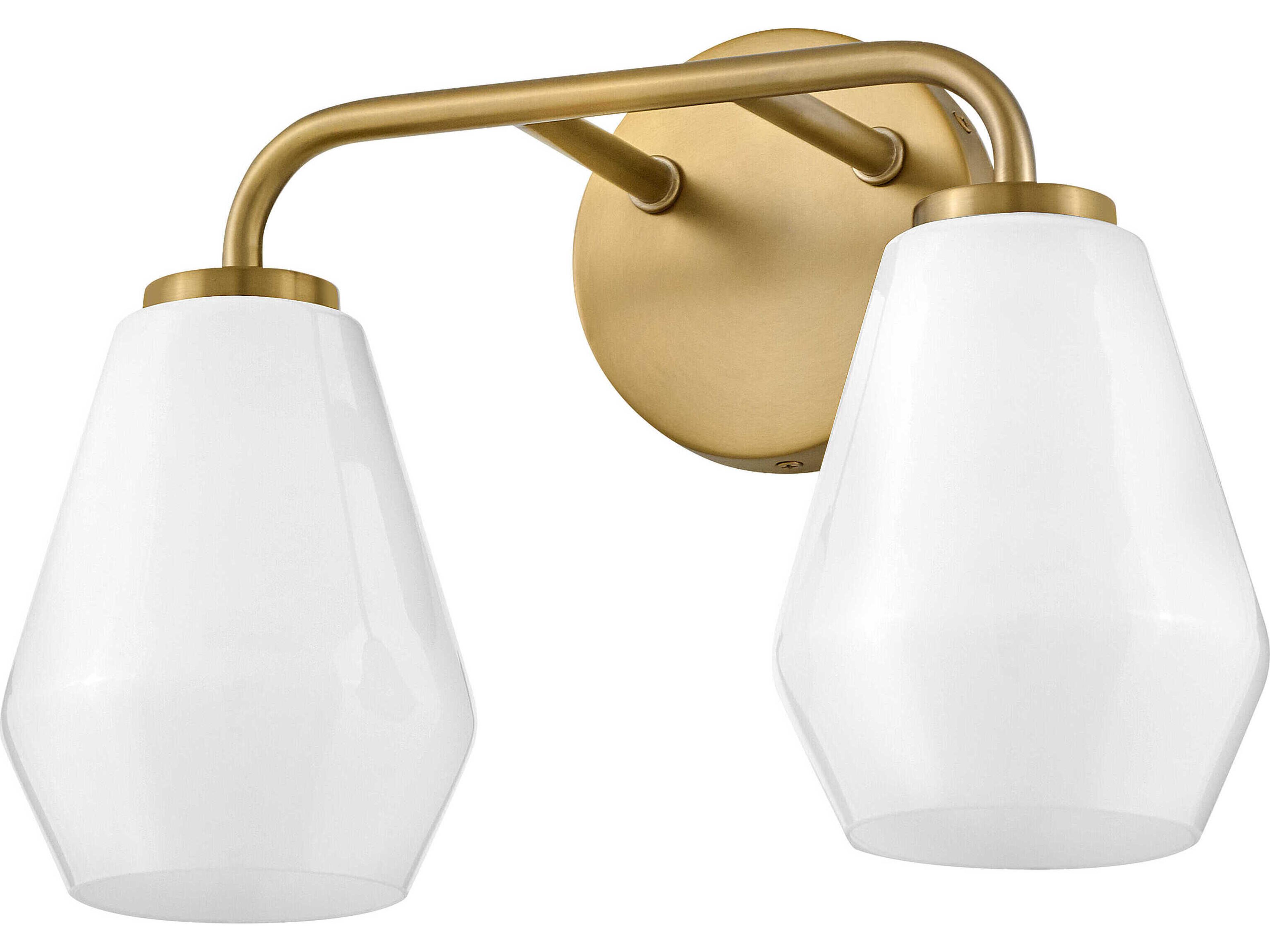 Lark Living Gio 2-Light Lacquered Brass Vanity Light