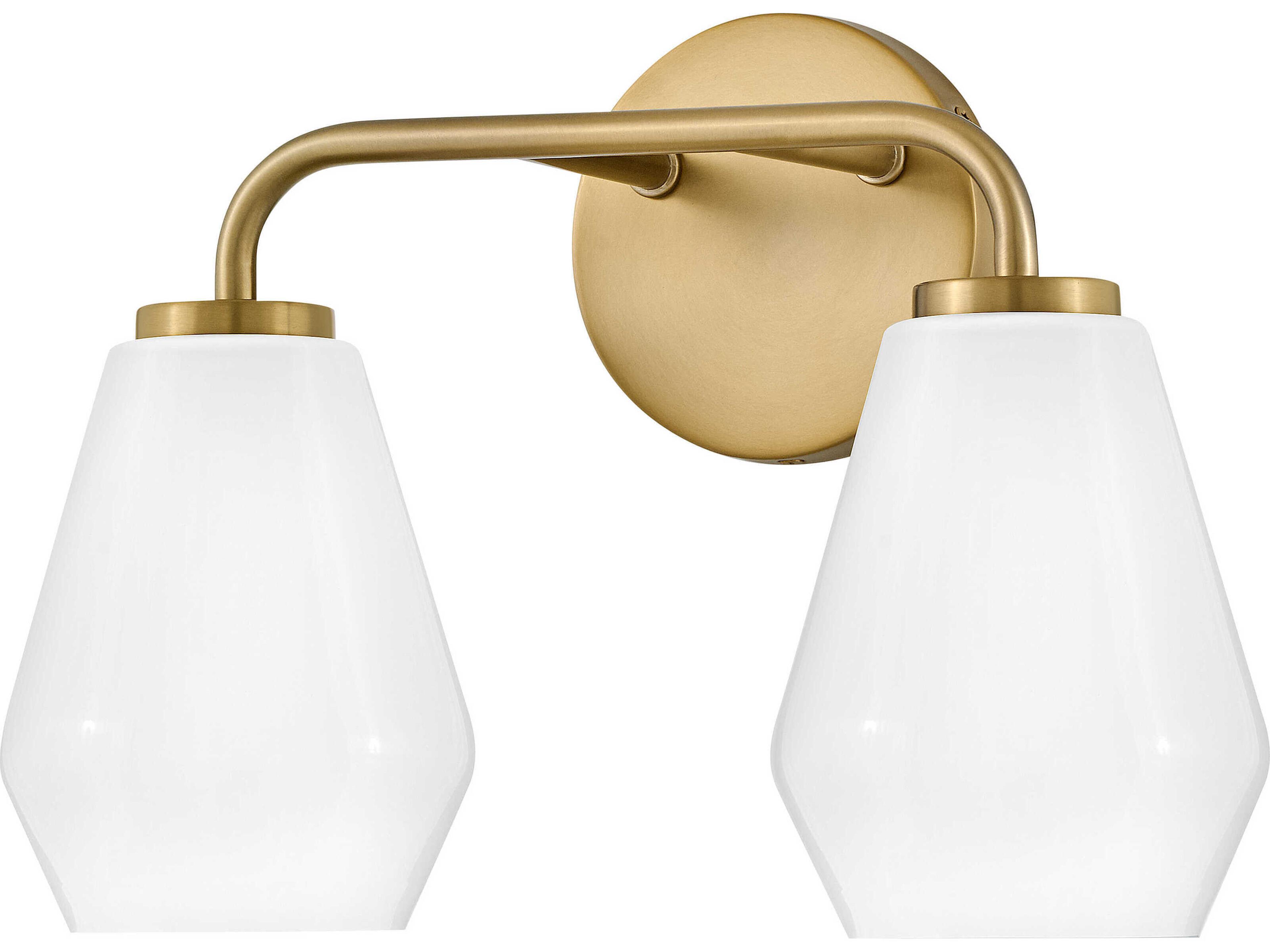 Lark Living Gio 2-Light Lacquered Brass Vanity Light