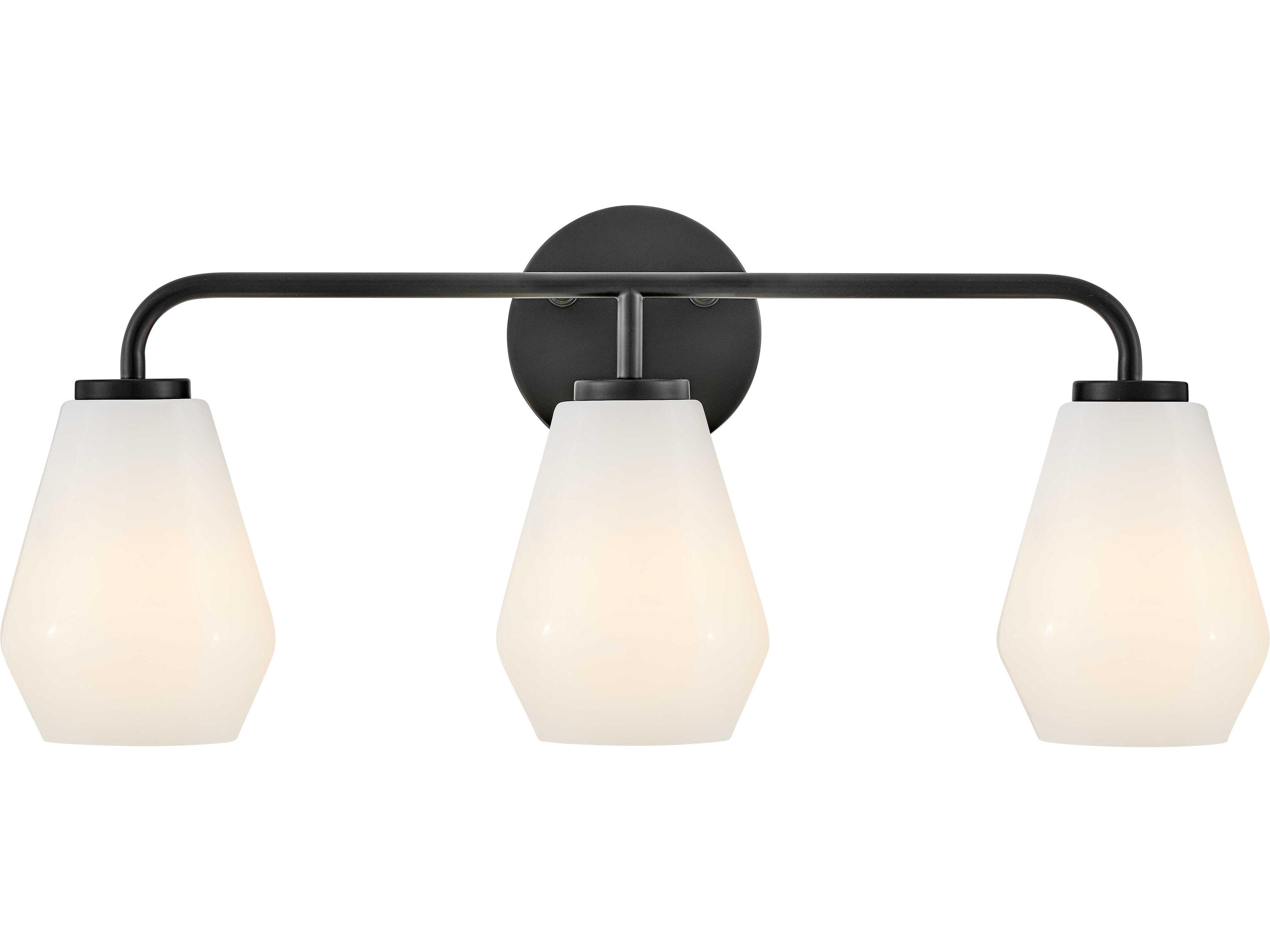 Lark Living Gio 3-Light Black Vanity Light