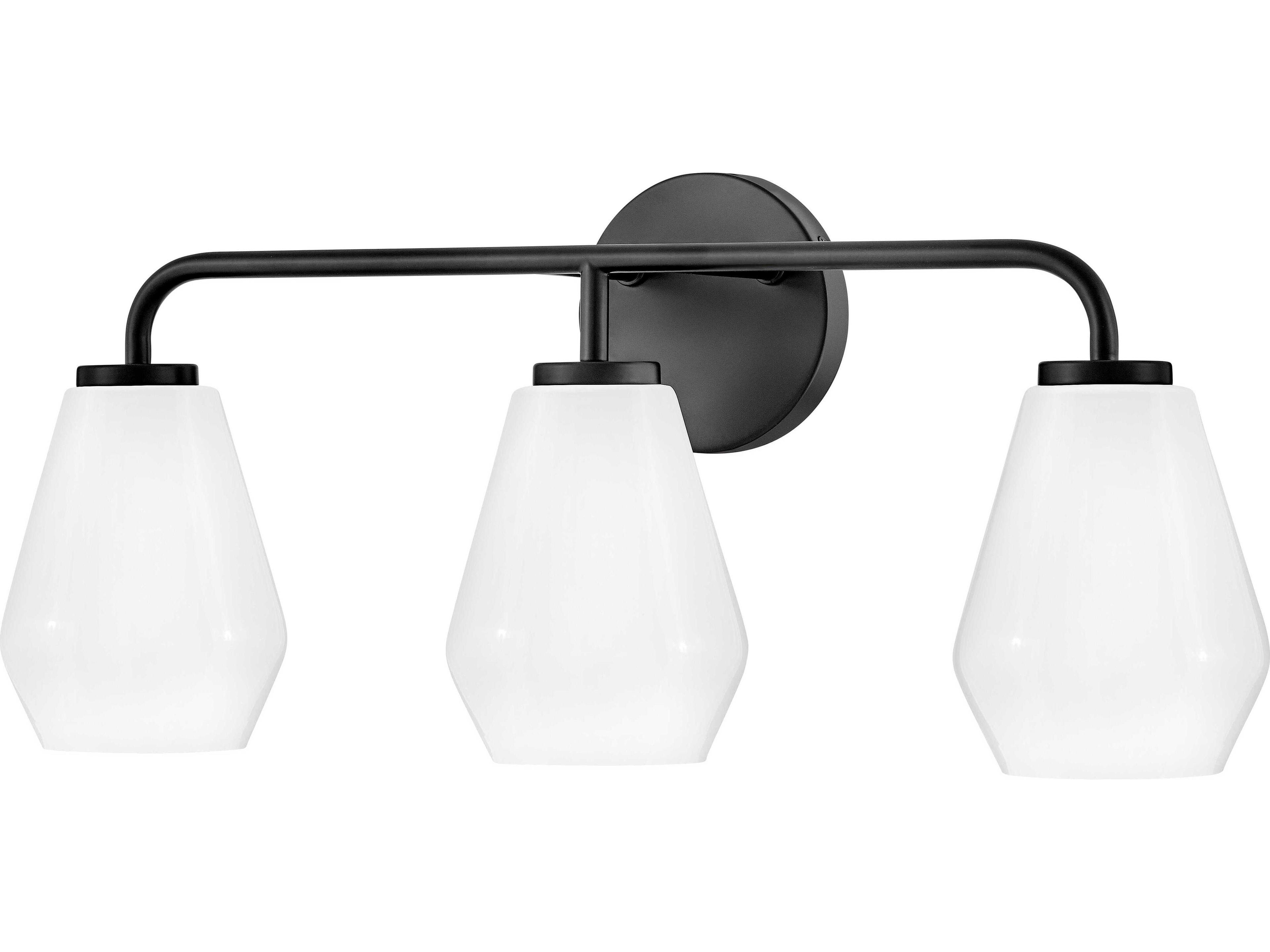 Lark Living Gio 3-Light Black Vanity Light