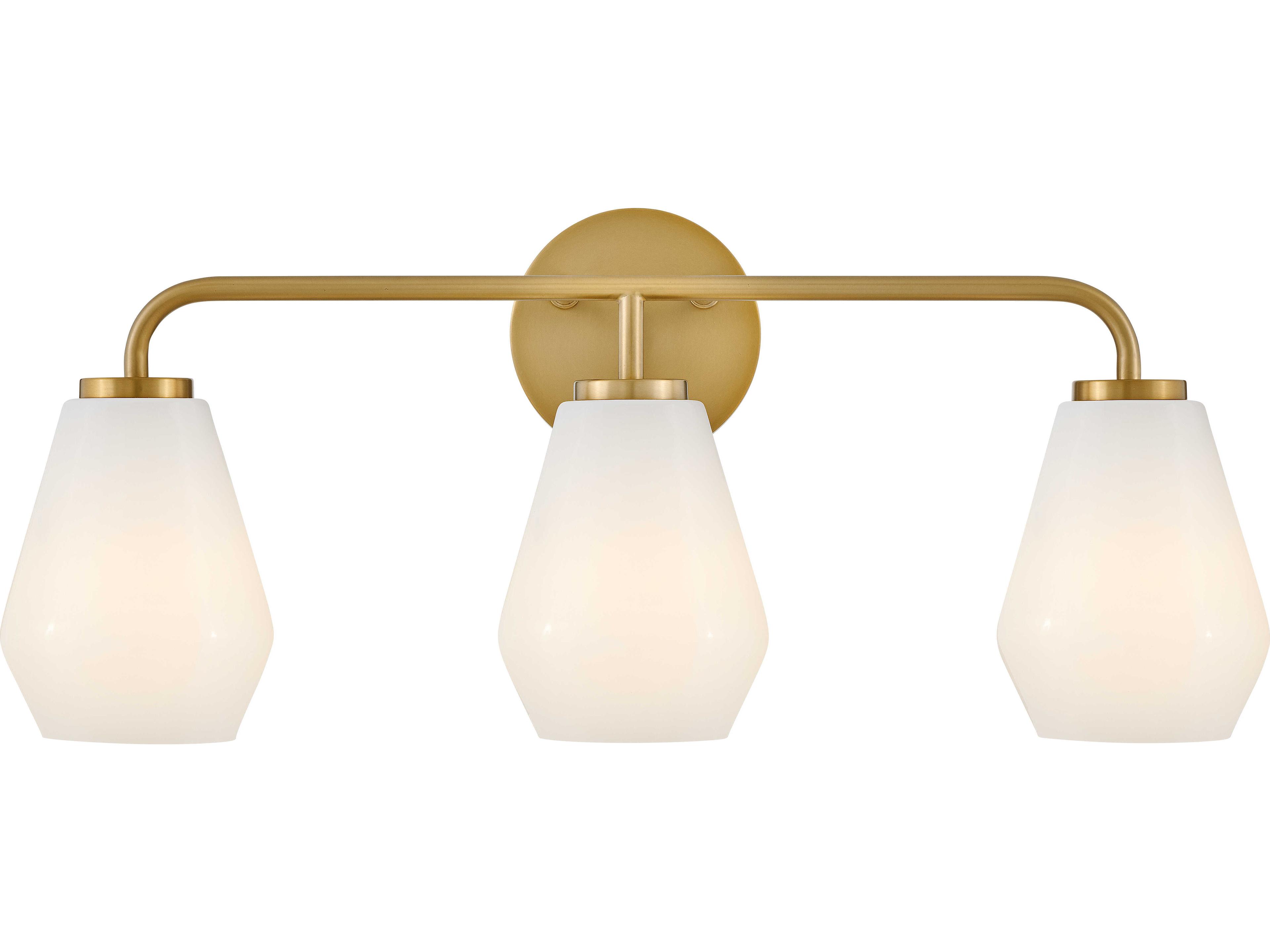 Lark Living Gio 3-Light Lacquered Brass Vanity Light