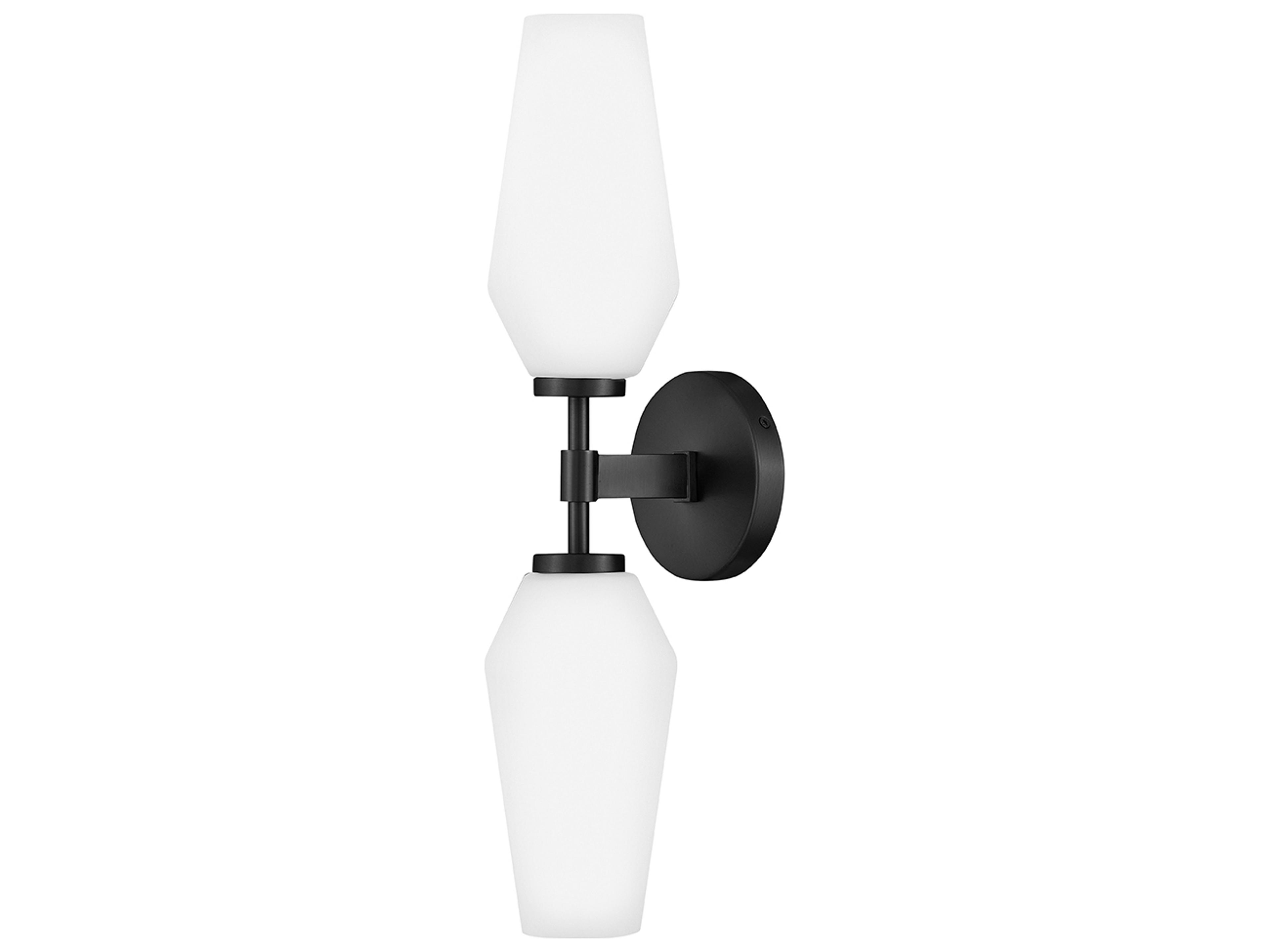 Lark Living Gio 2-Light Black Vanity Light