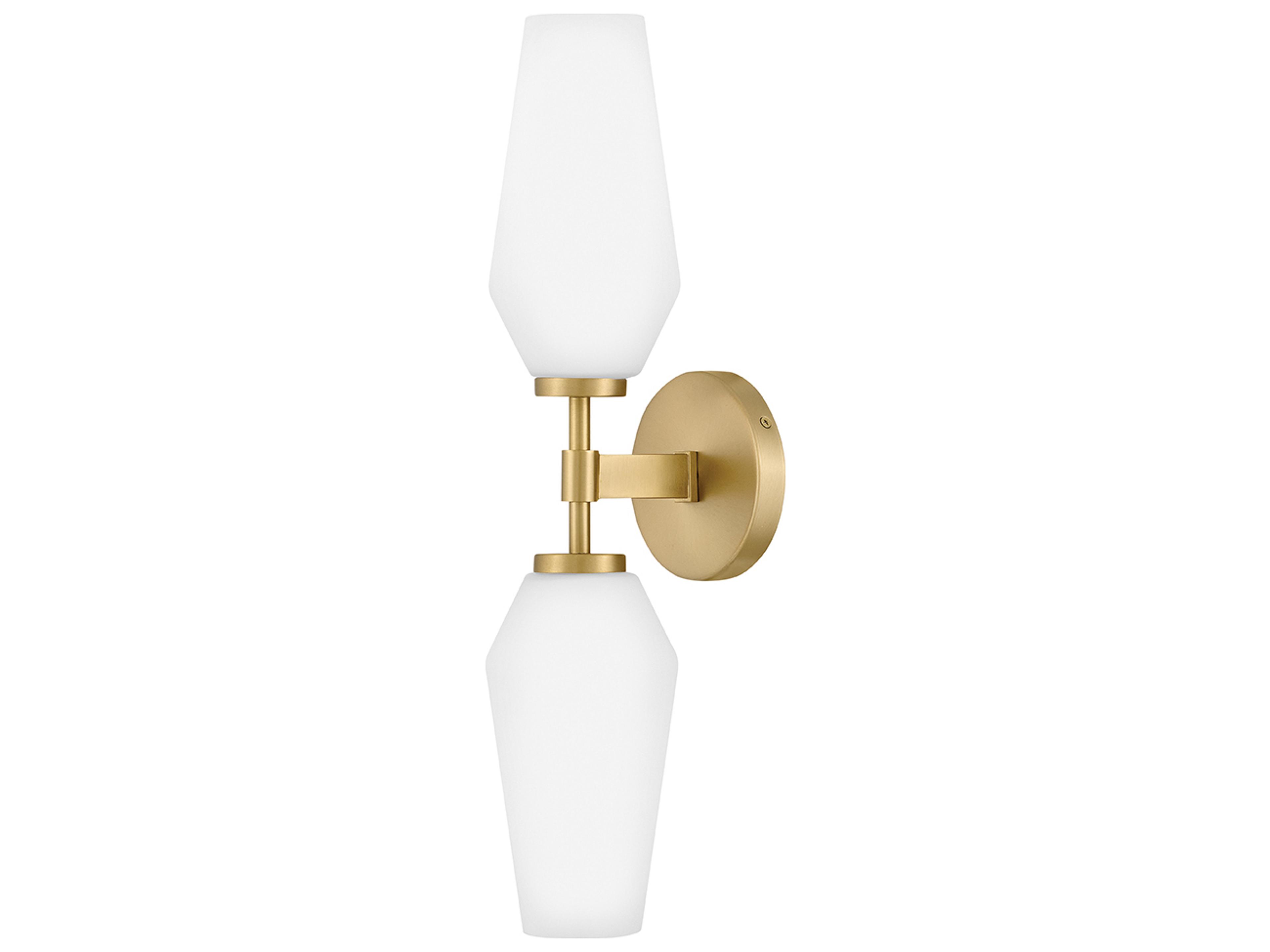 Lark Living Gio 2-Light Lacquered Brass Vanity Light