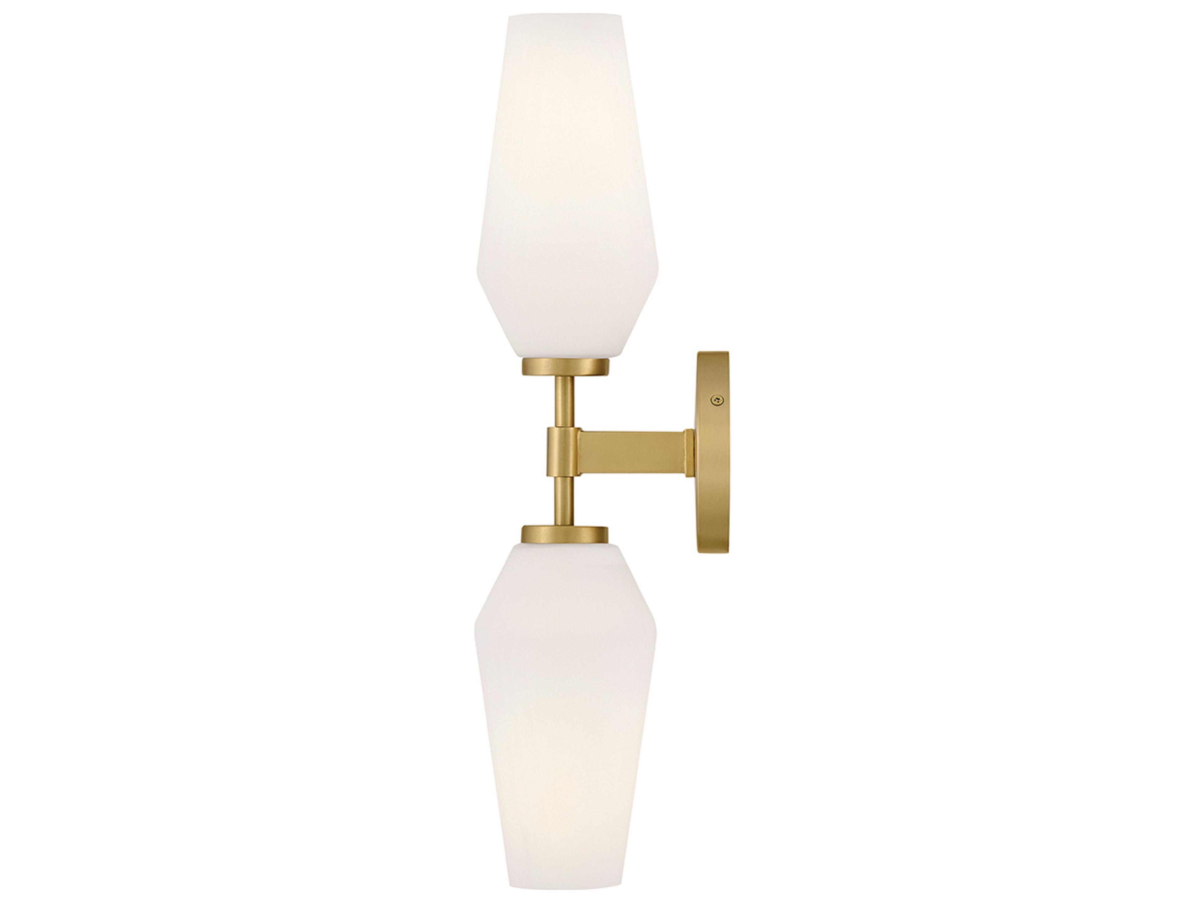 Lark Living Gio 2-Light Lacquered Brass Vanity Light