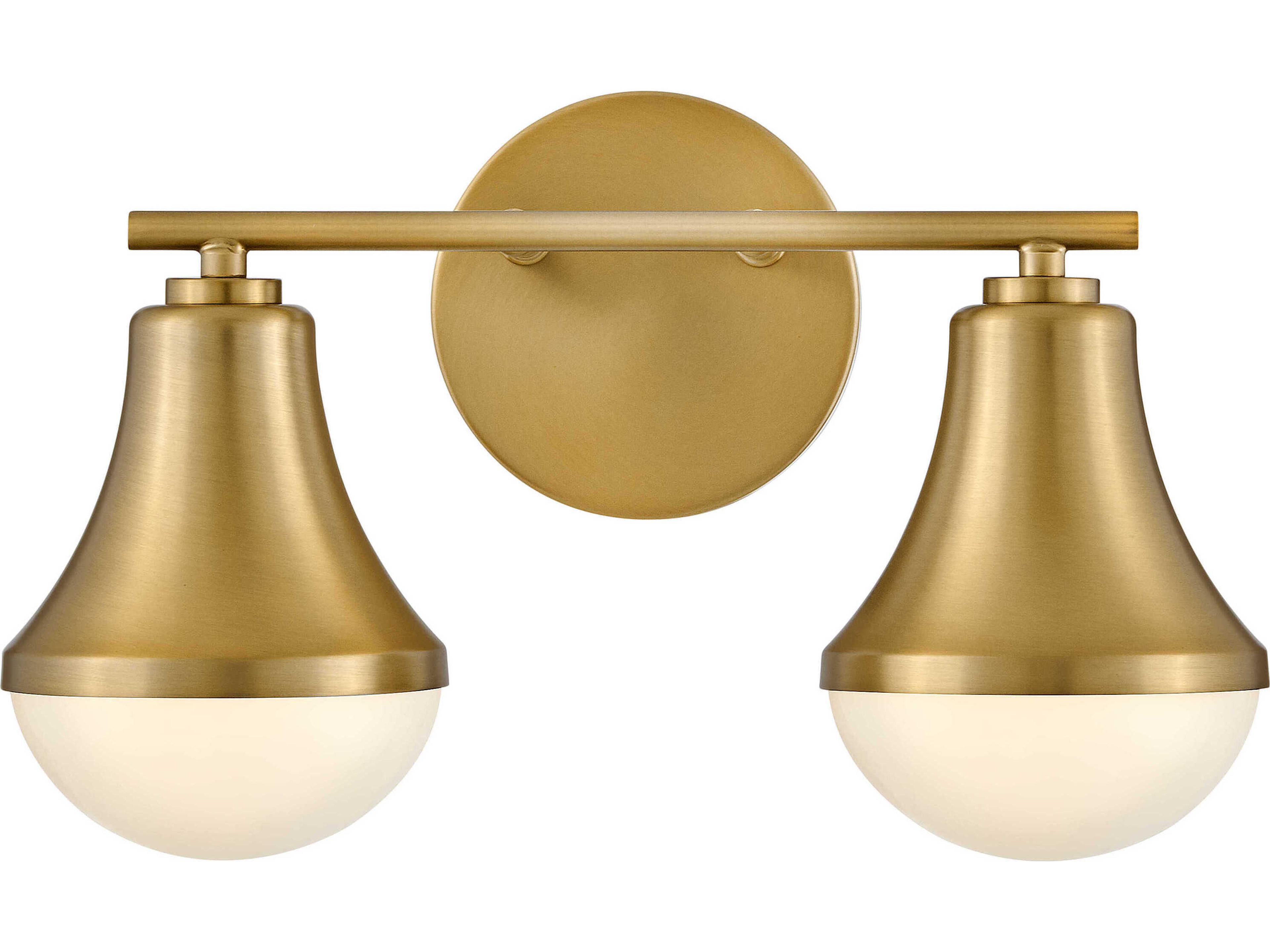 Lark Living Haddie 2-Light Lacquered Brass Vanity Light