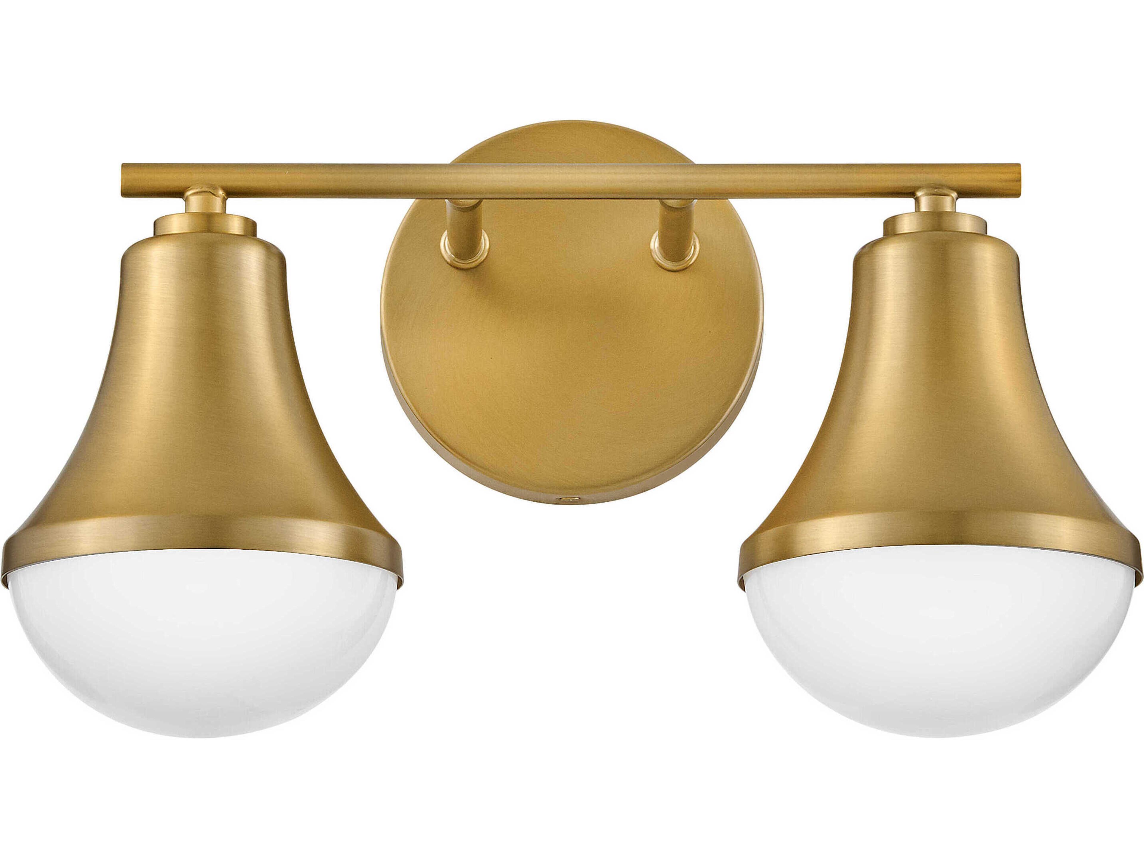 Lark Living Haddie 2-Light Lacquered Brass Vanity Light