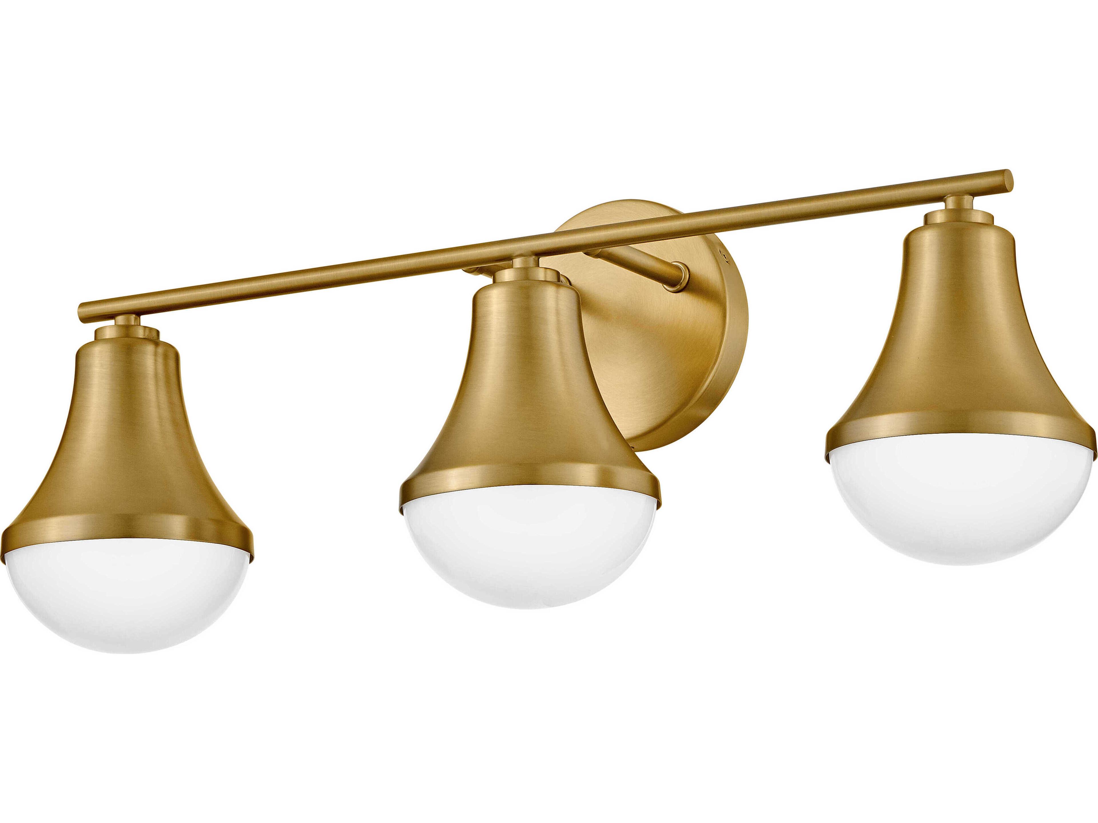 Lark Living Haddie 3-Light Lacquered Brass Vanity Light