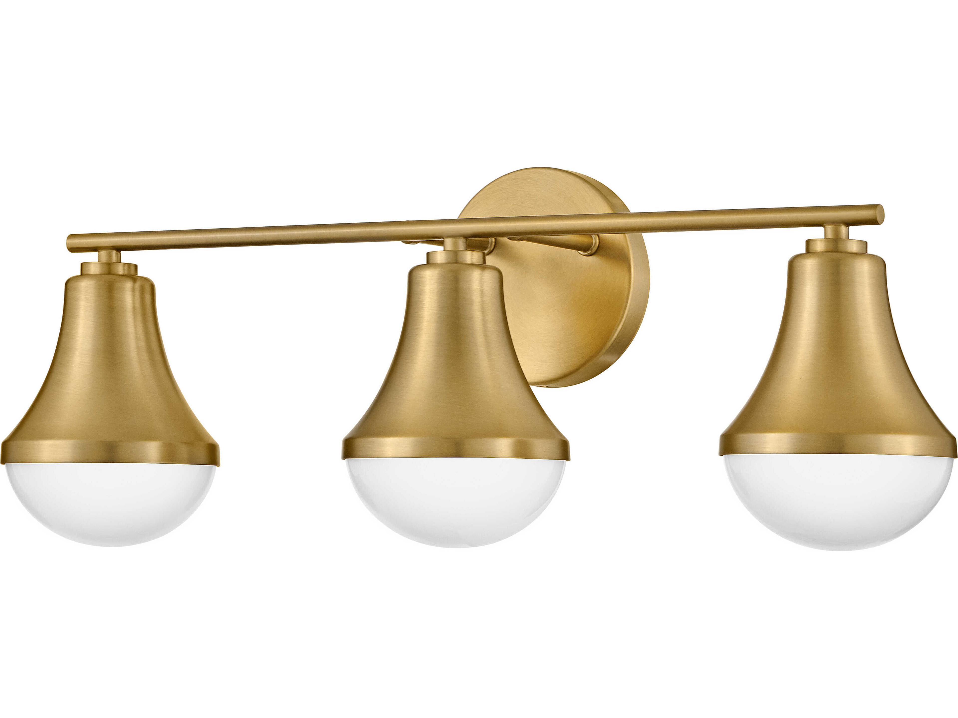 Lark Living Haddie 3-Light Lacquered Brass Vanity Light