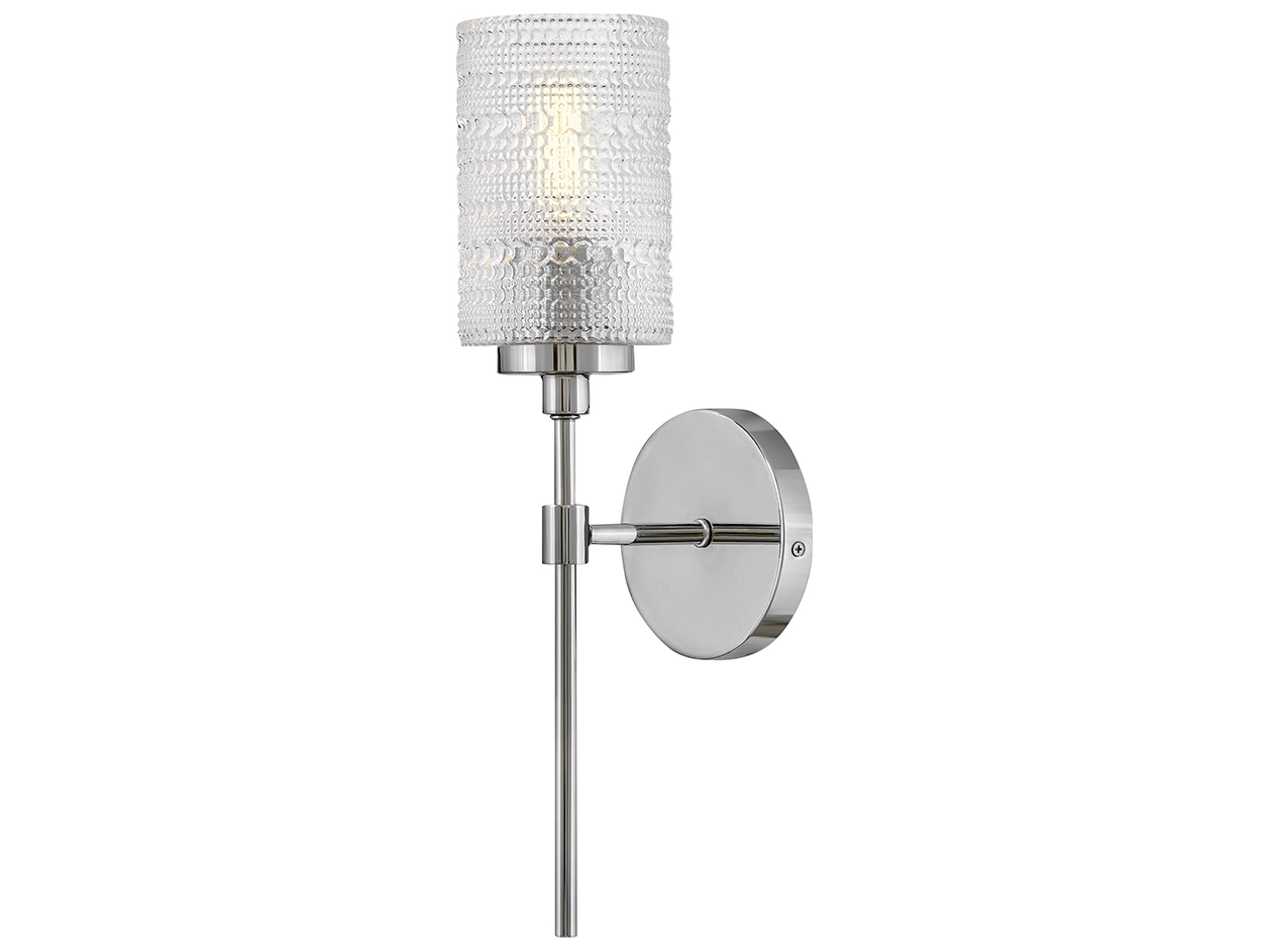 Lark Living Mabel 1-Light Chrome Wall Sconce