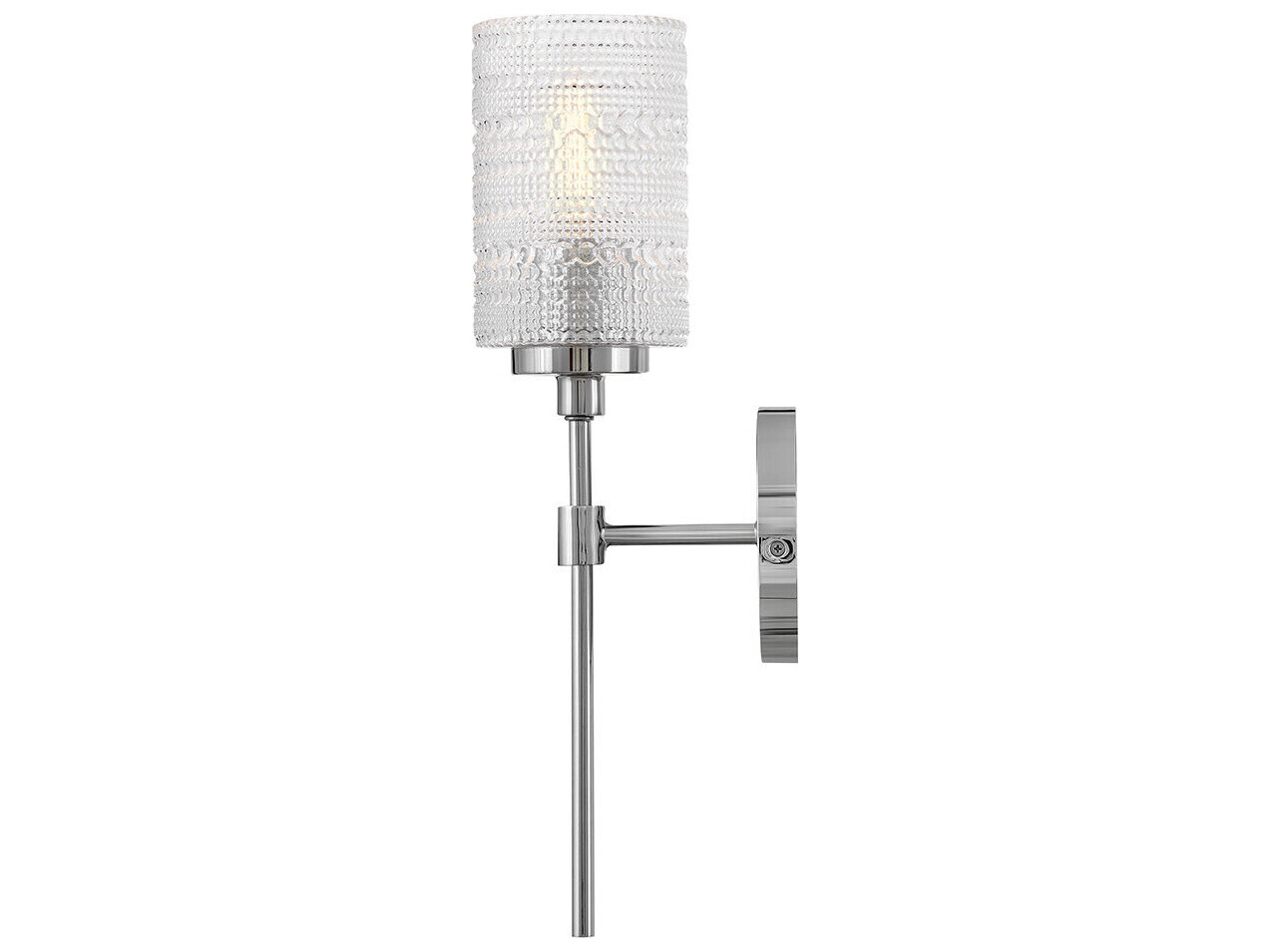 Lark Living Mabel 1-Light Chrome Wall Sconce