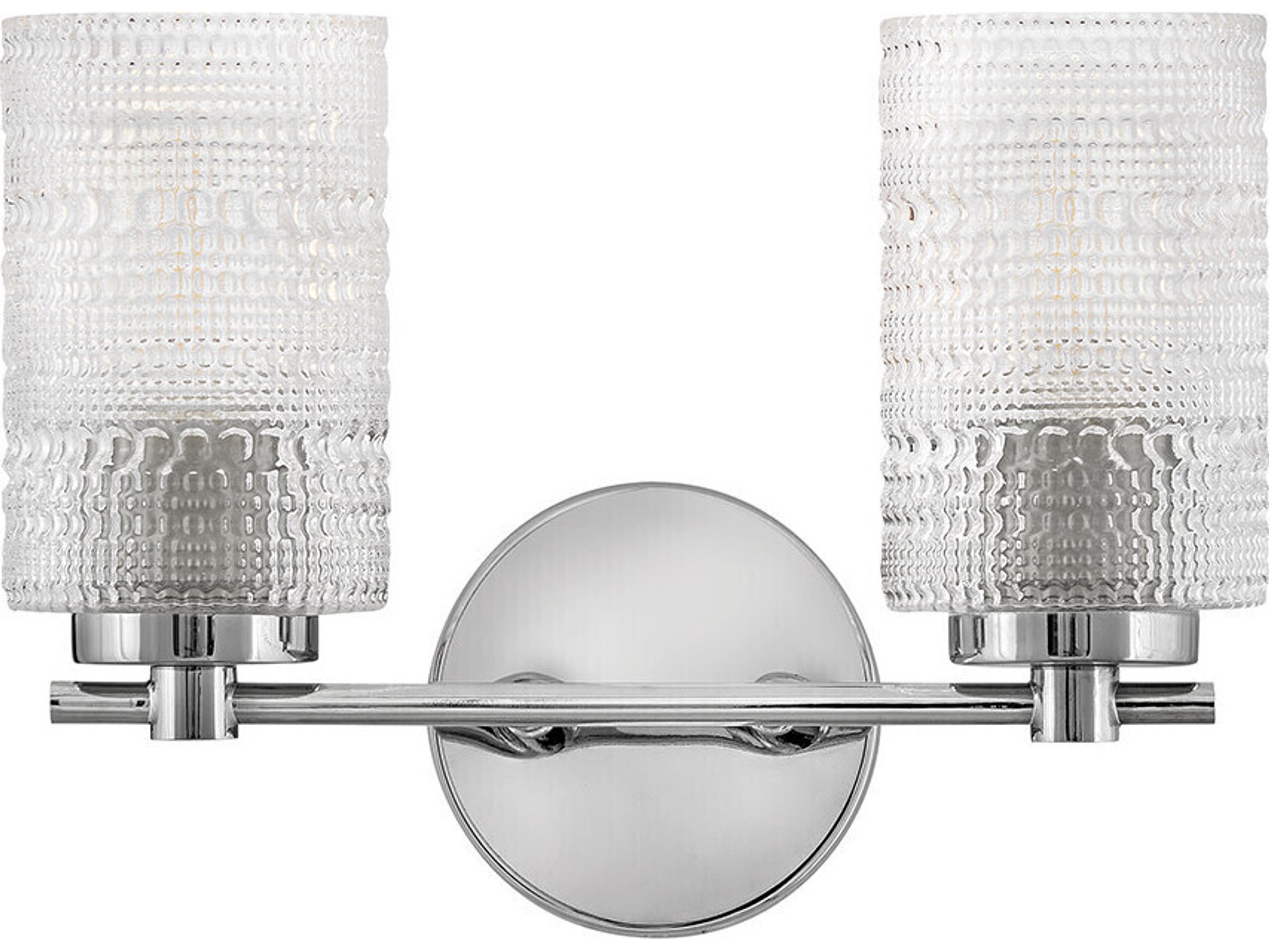 Lark Living Mabel 2-Light Chrome Vanity Light