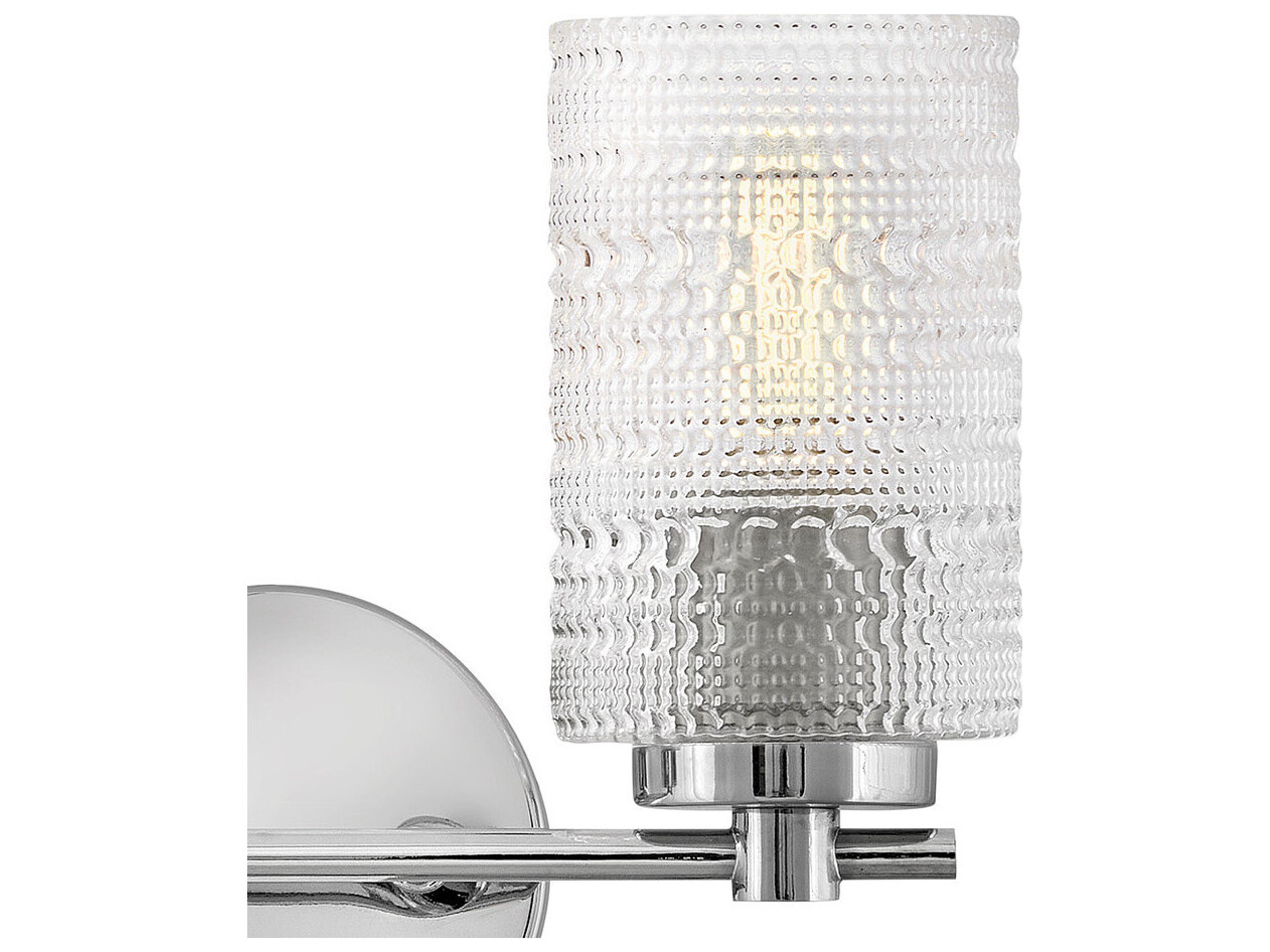 Lark Living Mabel 2-Light Chrome Vanity Light
