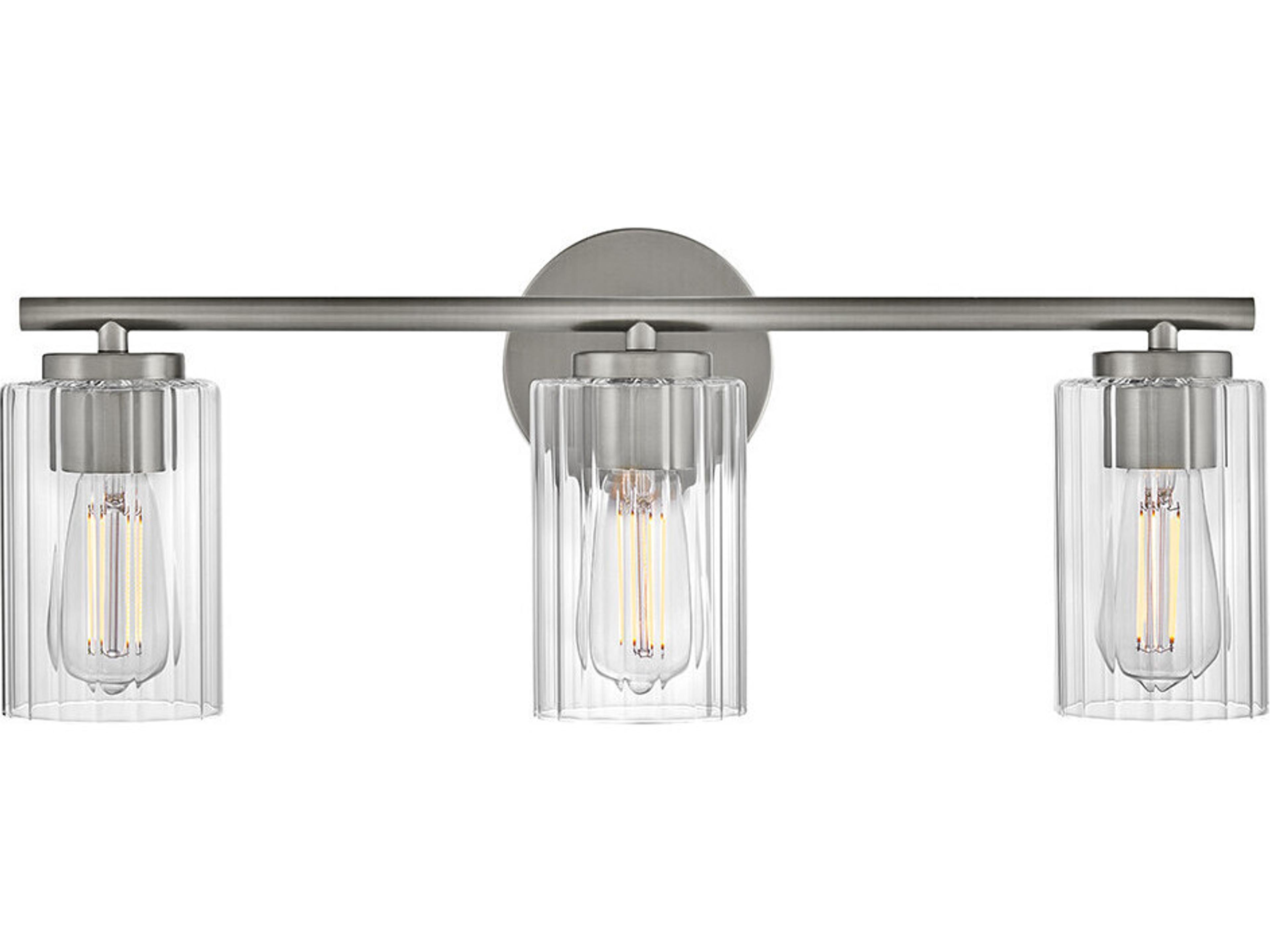 Lark Living Leta 3-Light Brushed Nickel Vanity Light