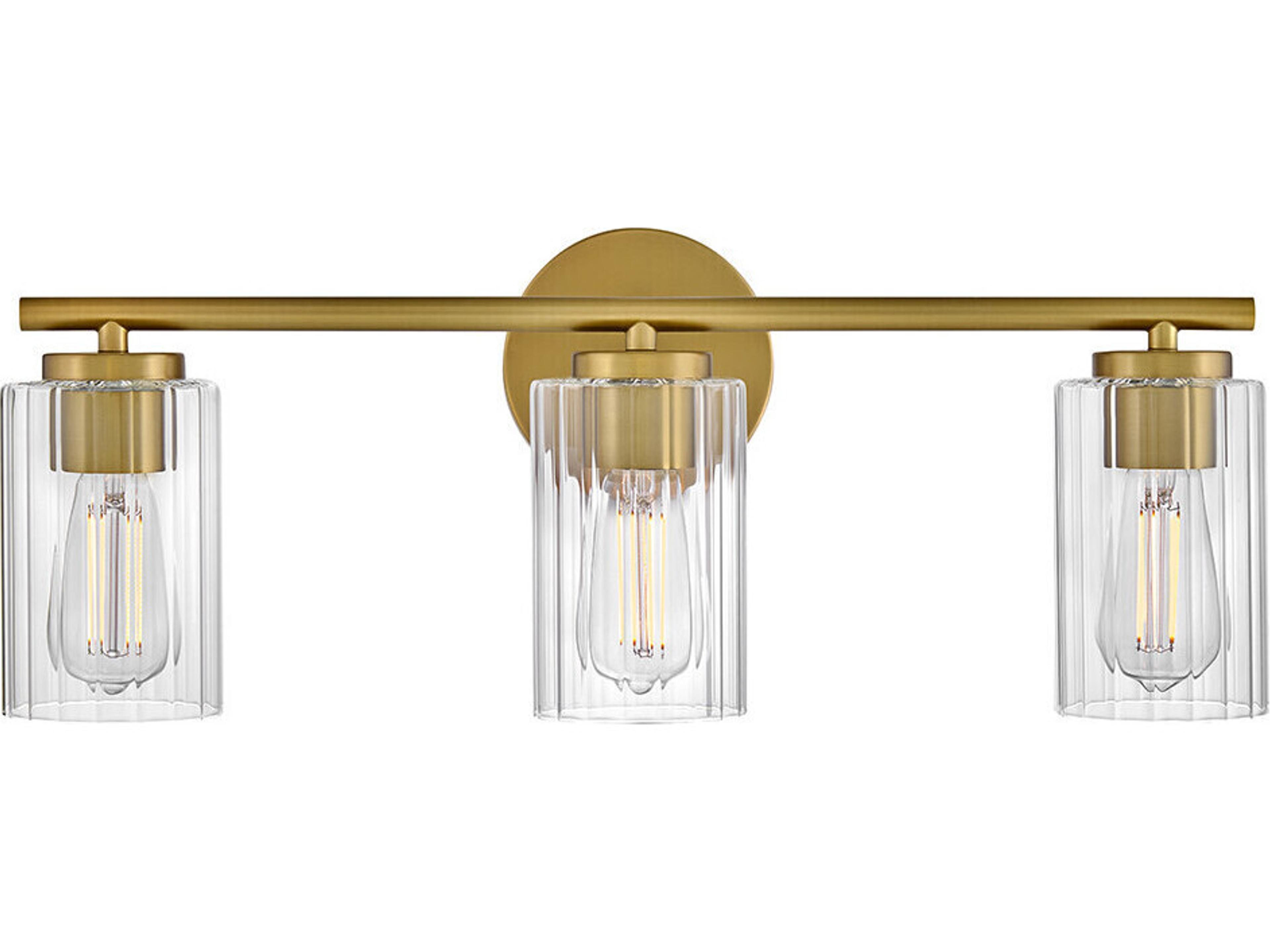 Lark Living Leta 3-Light Lacquered Brass Vanity Light