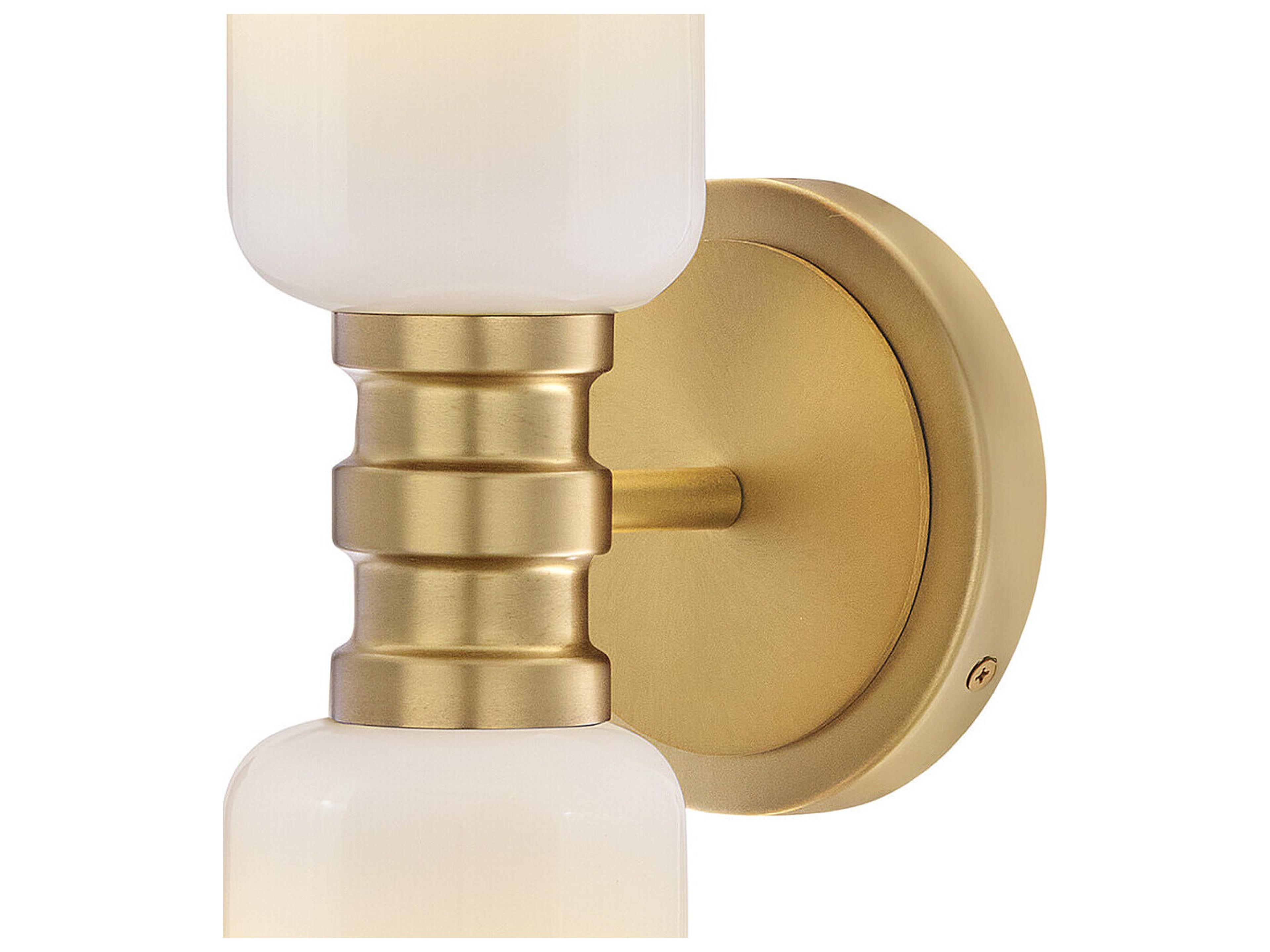 Lark Living Naomi 2-Light Lacquered Brass Wall Sconce