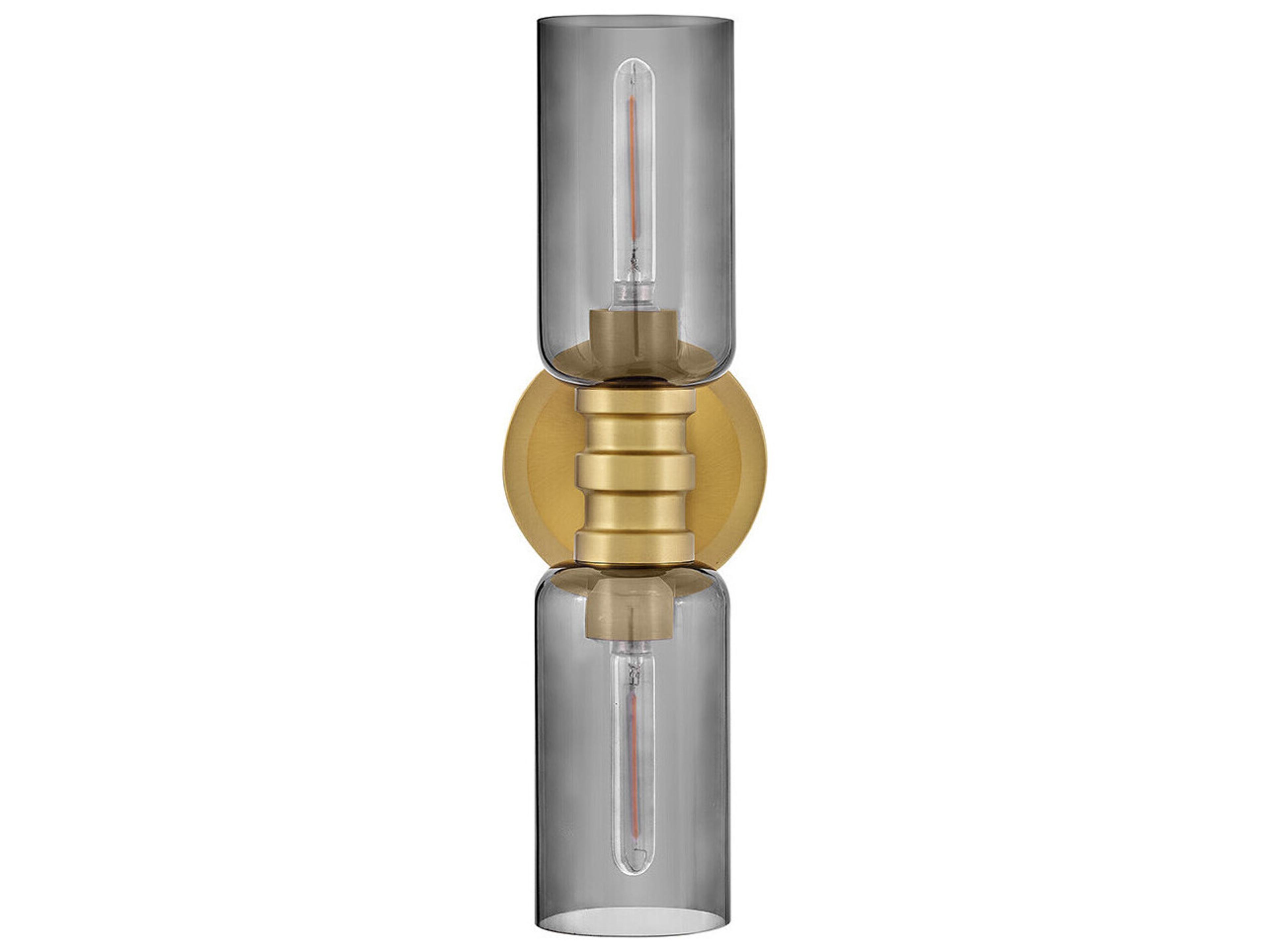 Lark Living Naomi 2-Light Lacquered Brass Wall Sconce