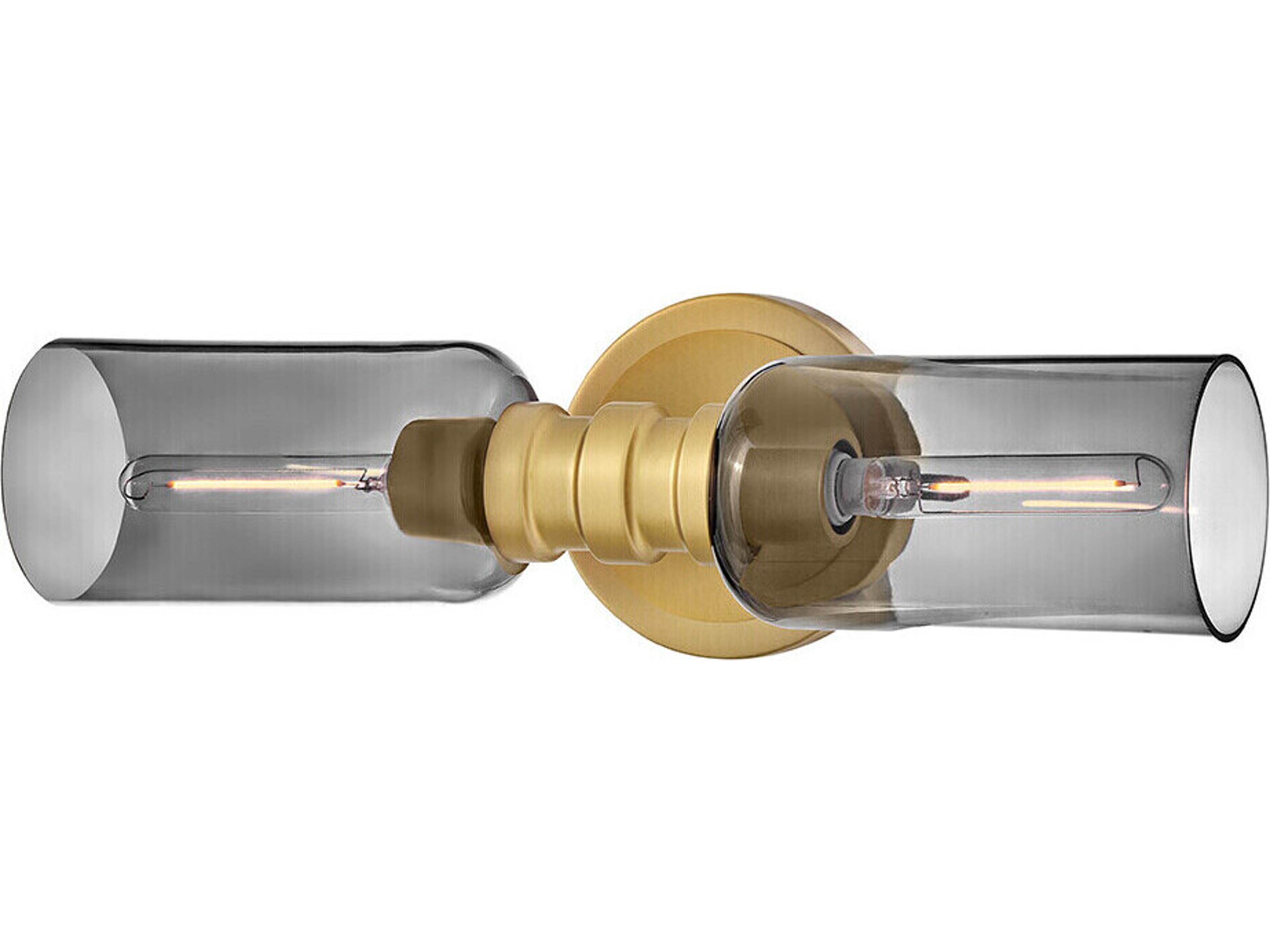 Lark Living Naomi 2-Light Lacquered Brass Wall Sconce