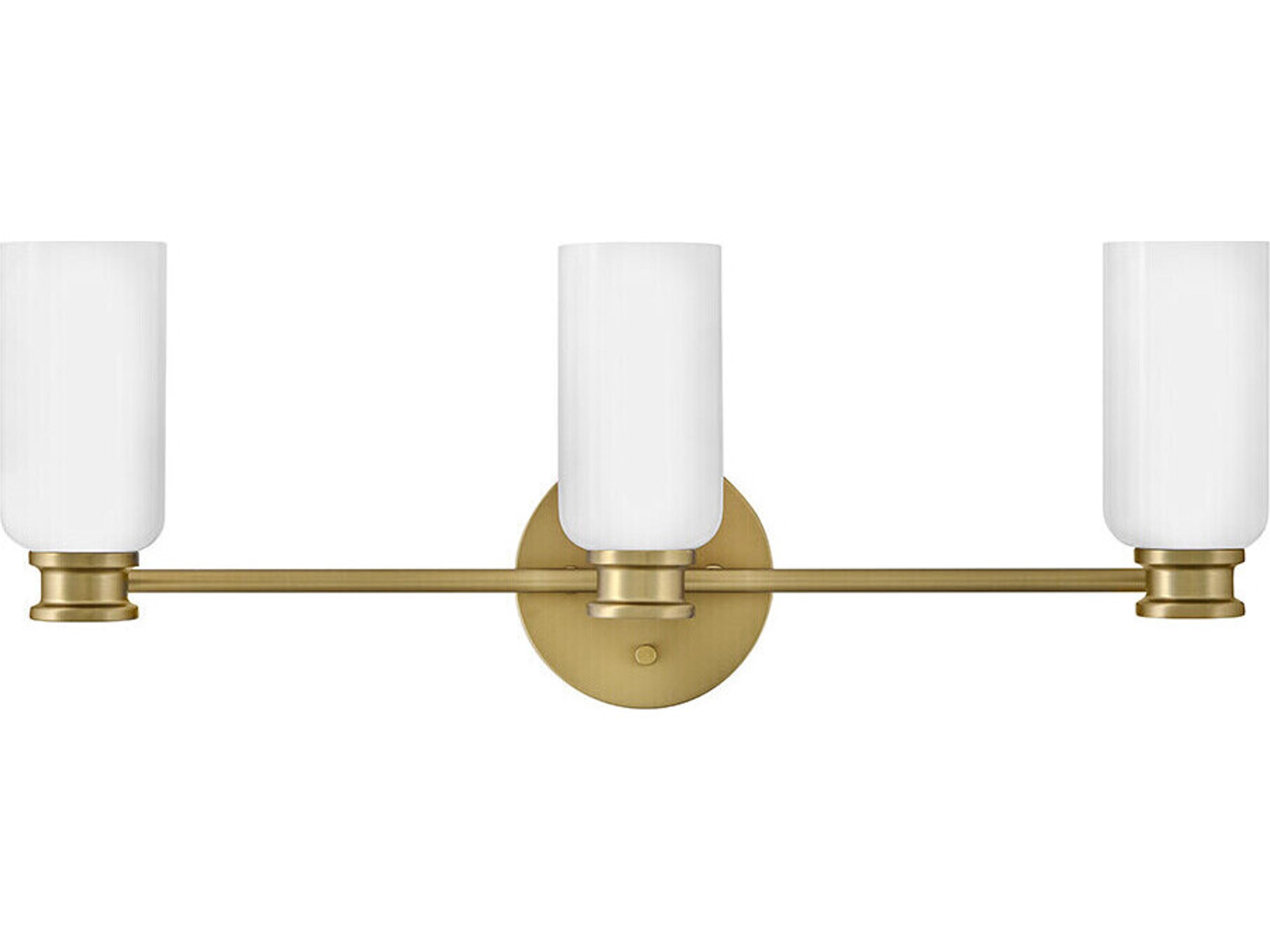 Lark Living Naomi 3-Light Lacquered Brass Vanity Light