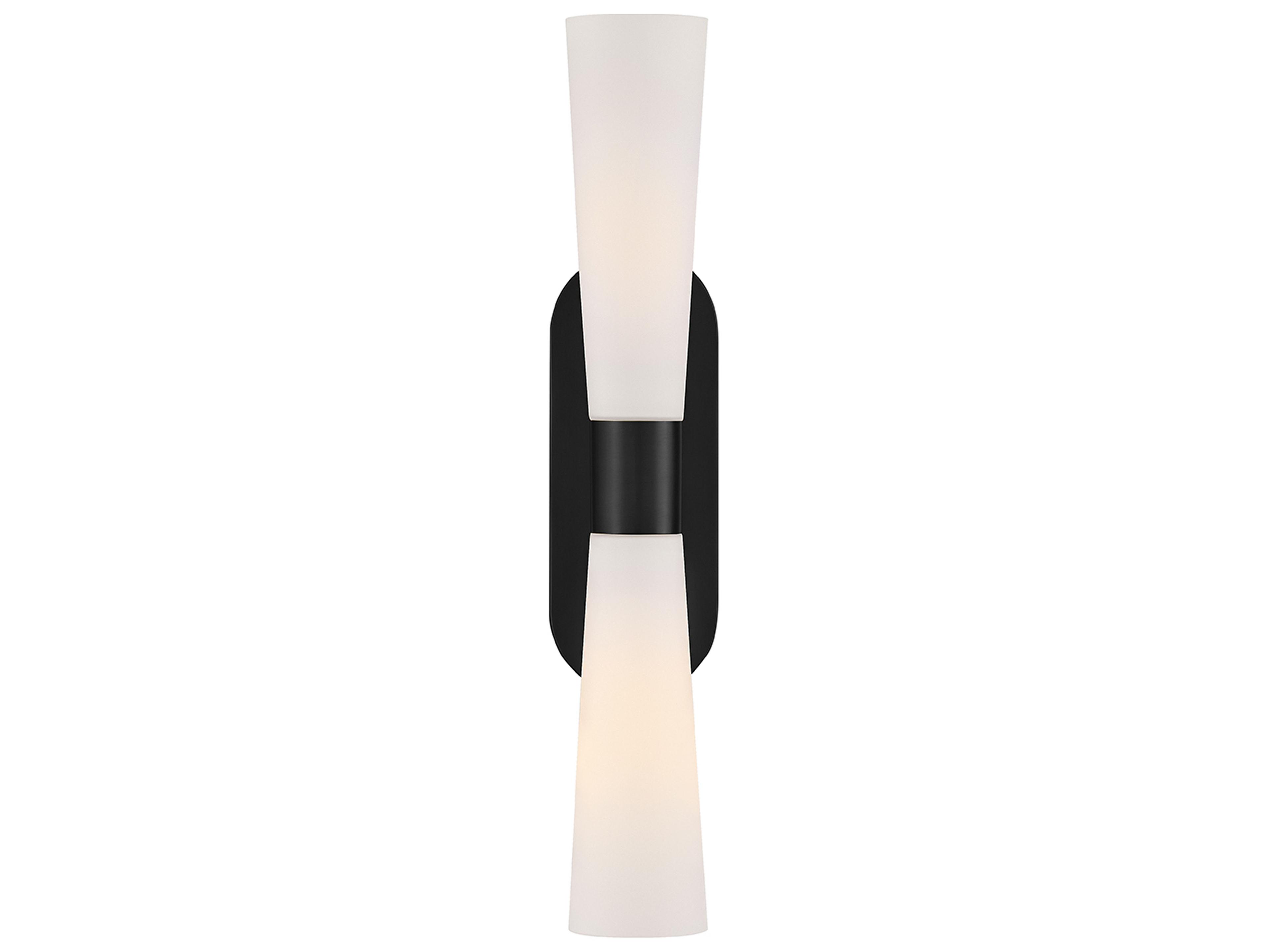 Lark Living Beau 2-Light Black Wall Sconce