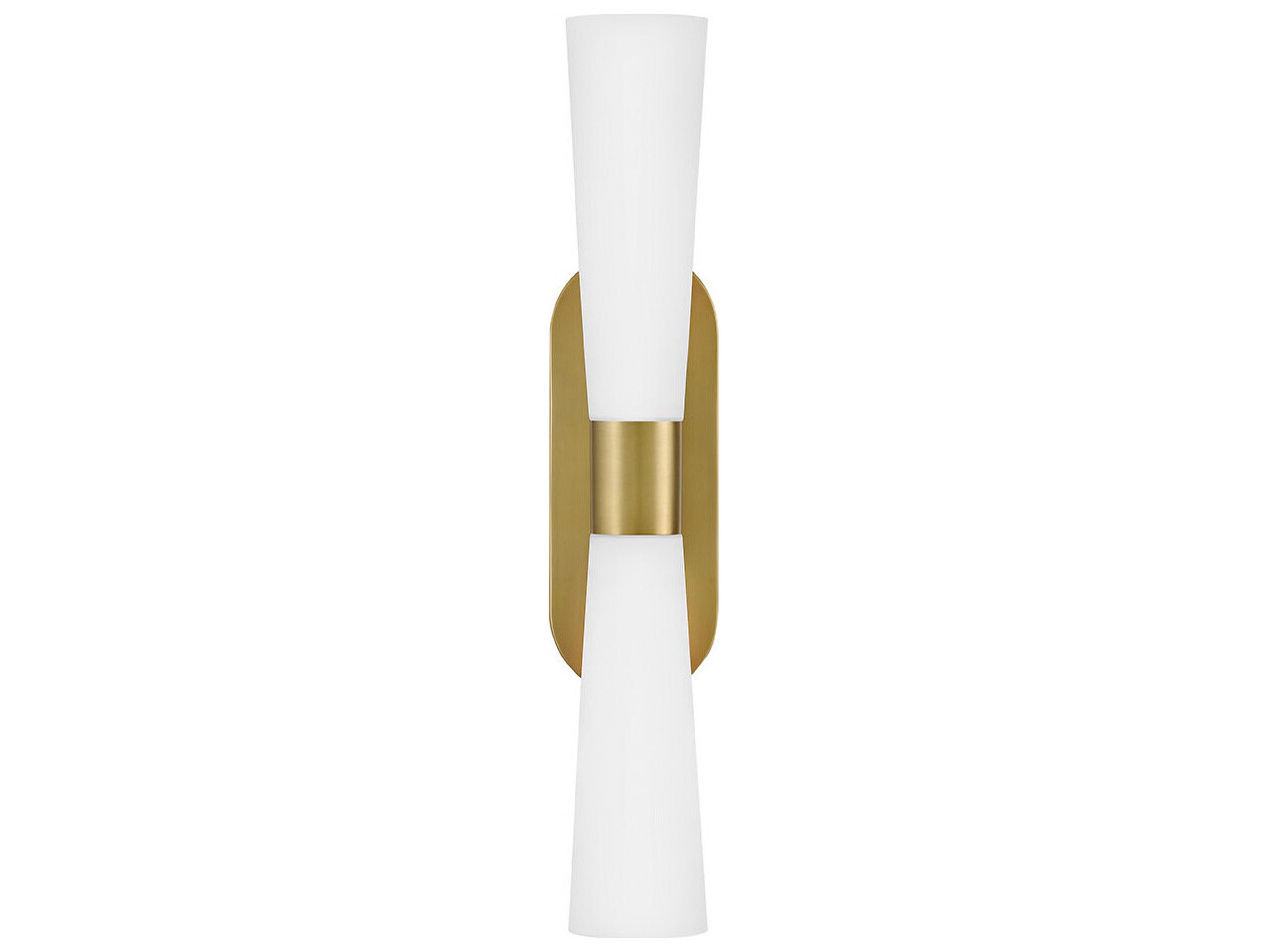 Lark Living Beau 2-Light Lacquered Brass Wall Sconce