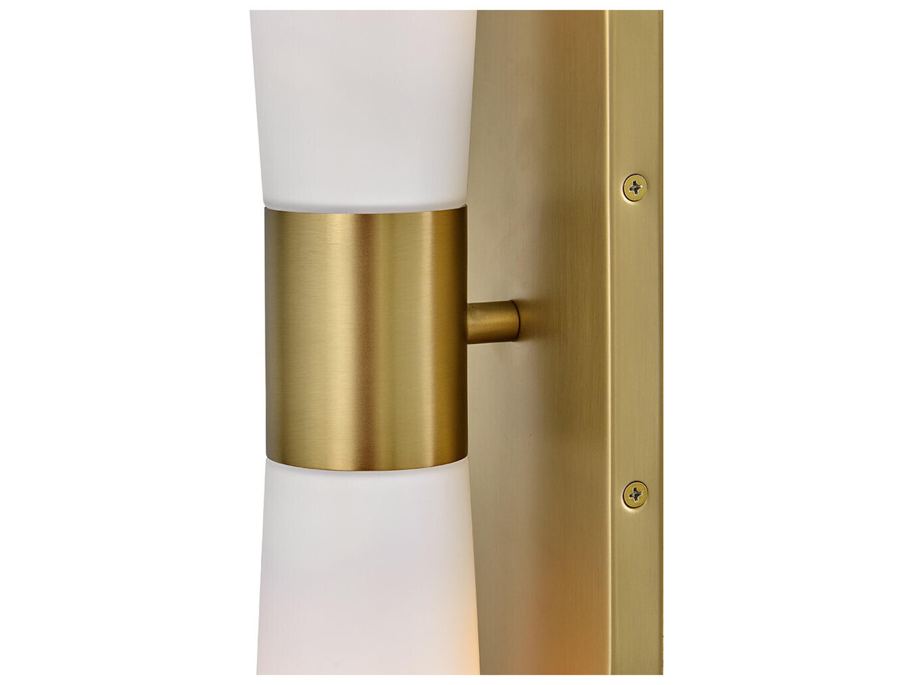 Lark Living Beau 2-Light Lacquered Brass Wall Sconce
