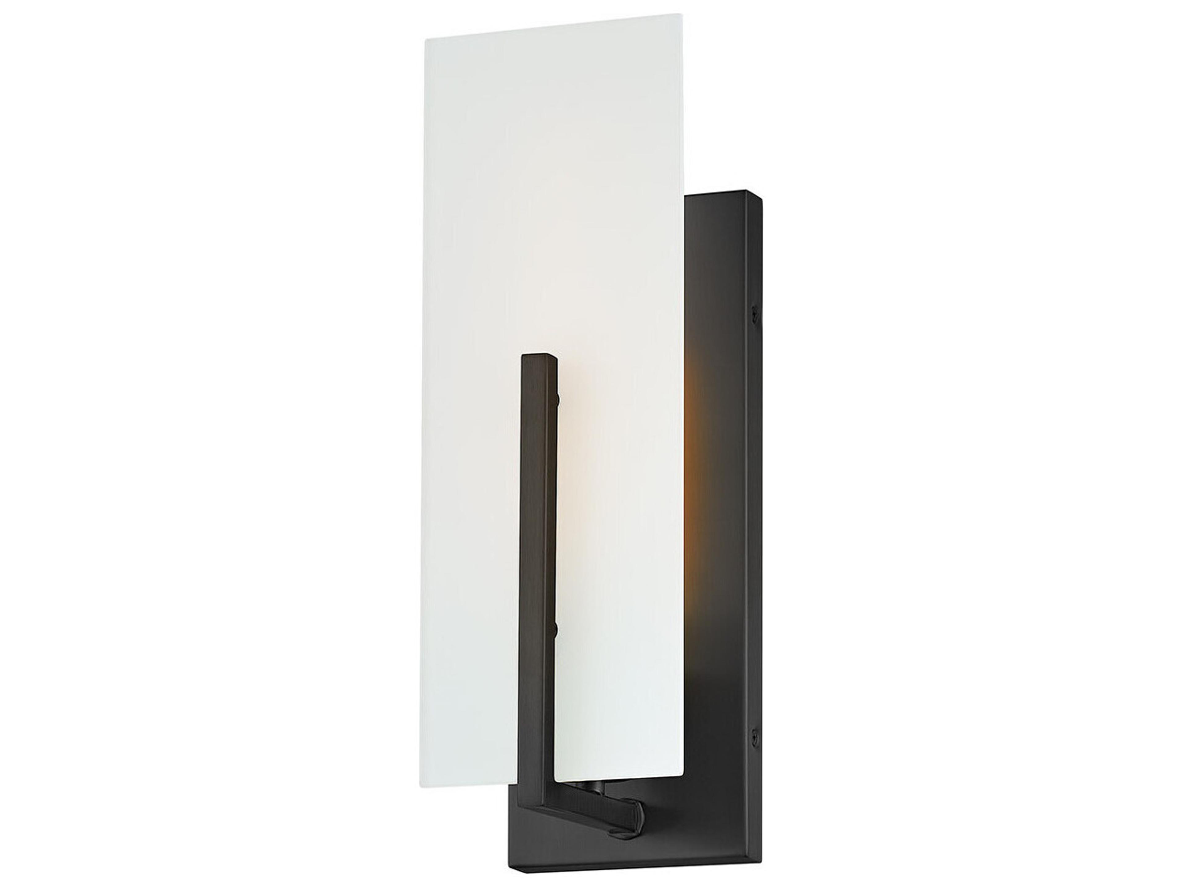 Lark Living Roman 1-Light Black Wall Sconce