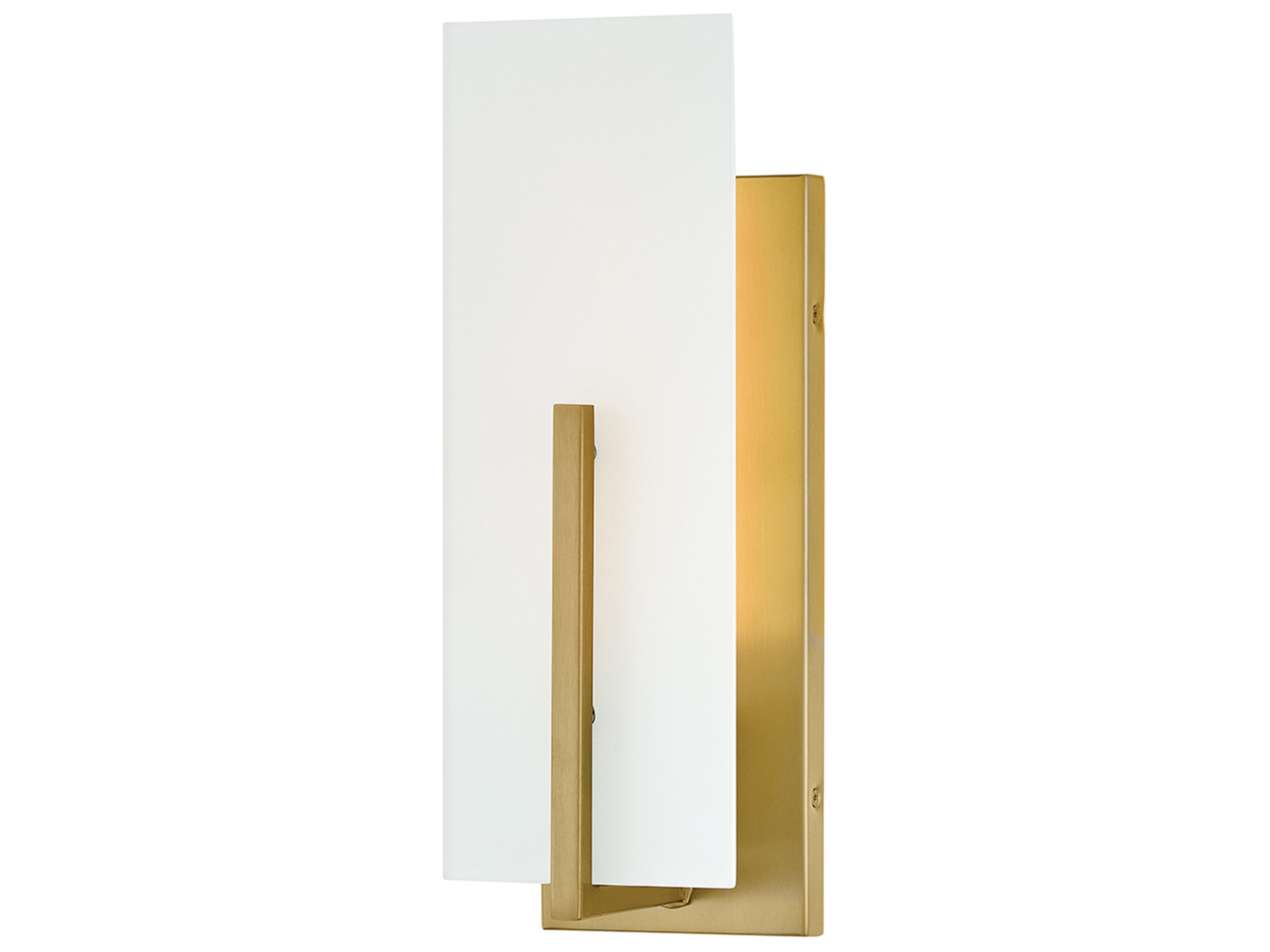 Roman 1-Light Lacquered Brass Wall Sconce