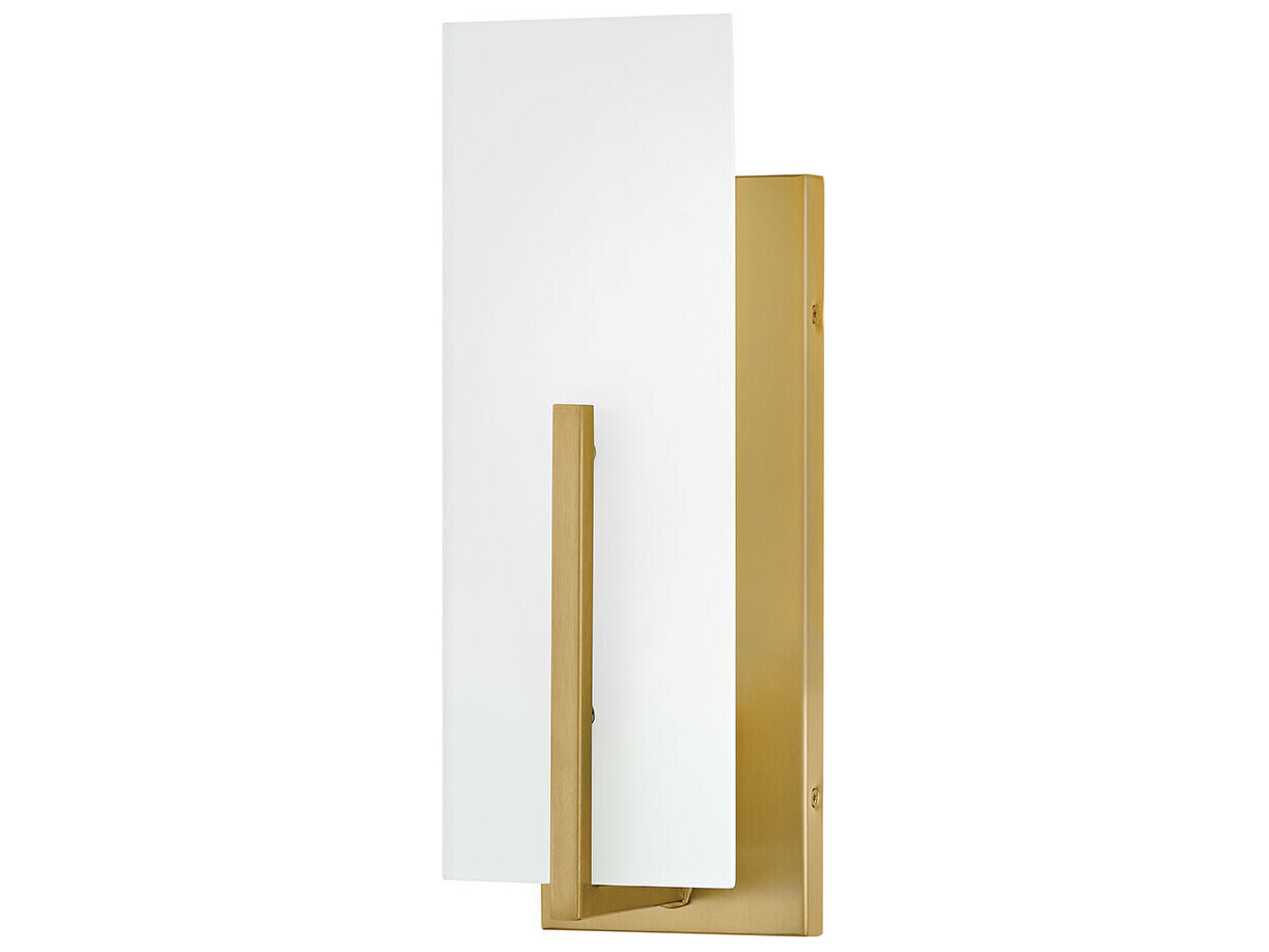 Lark Living Roman 1-Light Lacquered Brass Wall Sconce
