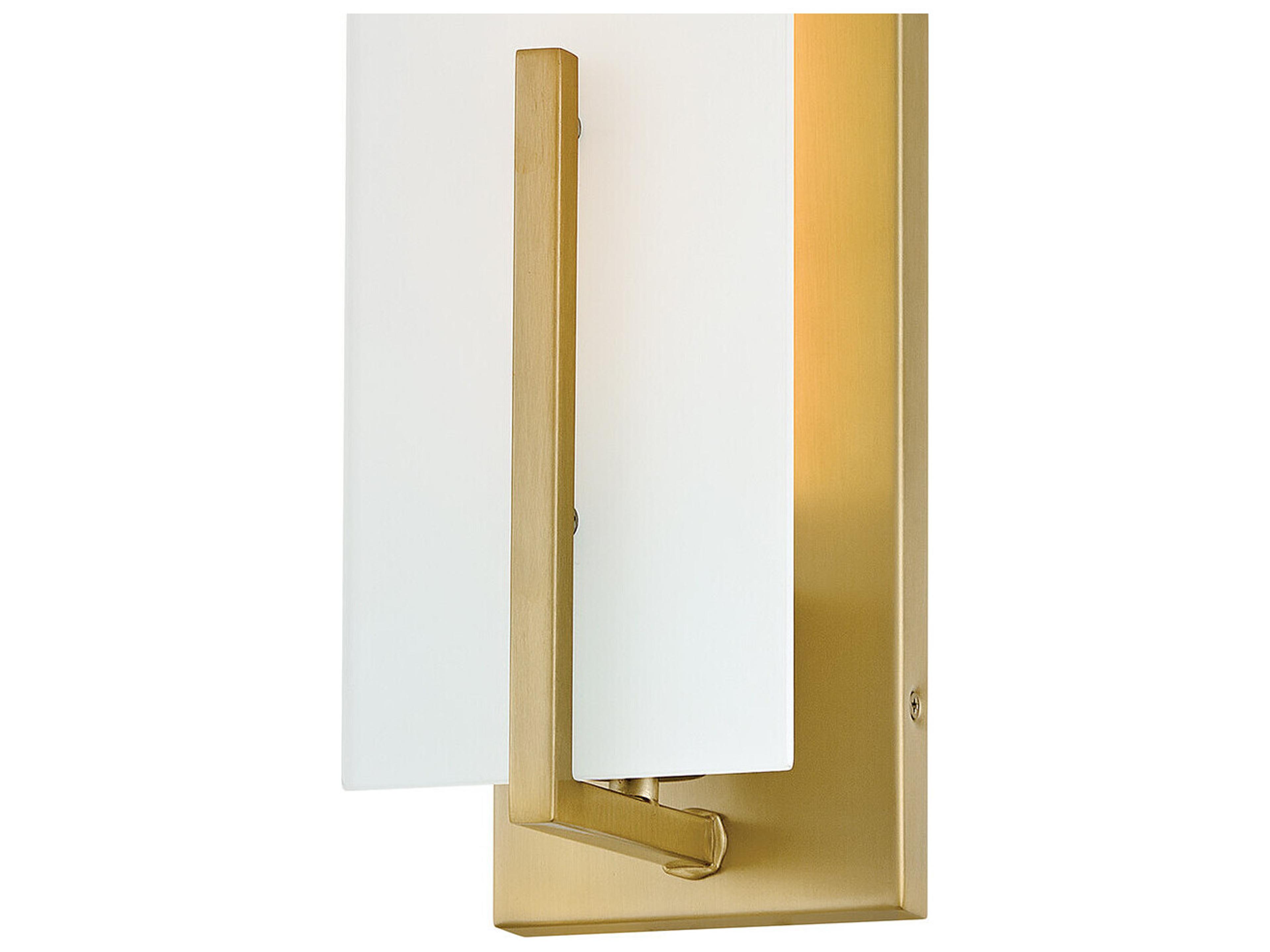 Lark Living Roman 1-Light Lacquered Brass Wall Sconce