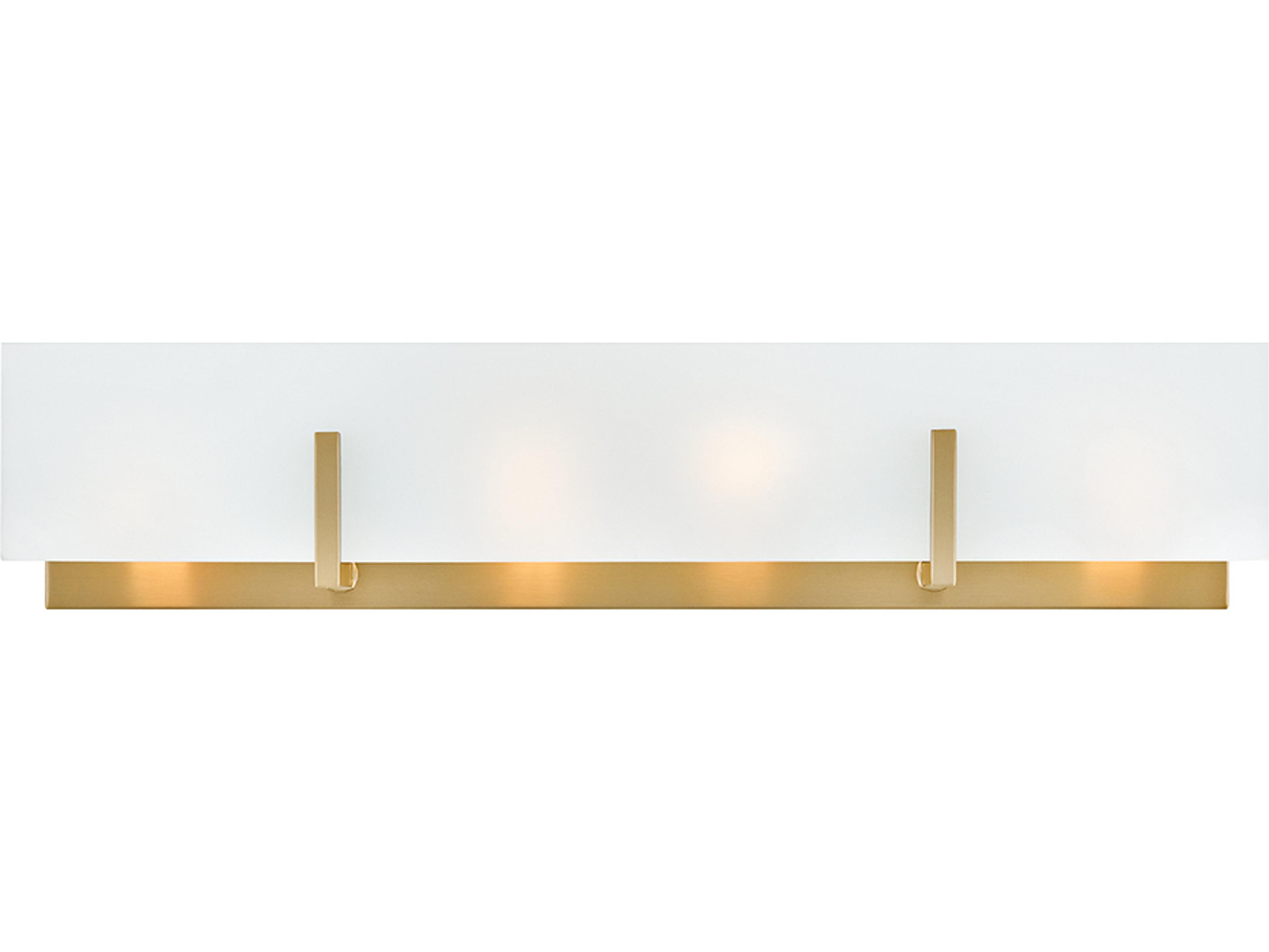 Roman 4-Light Lacquered Brass Vanity Light