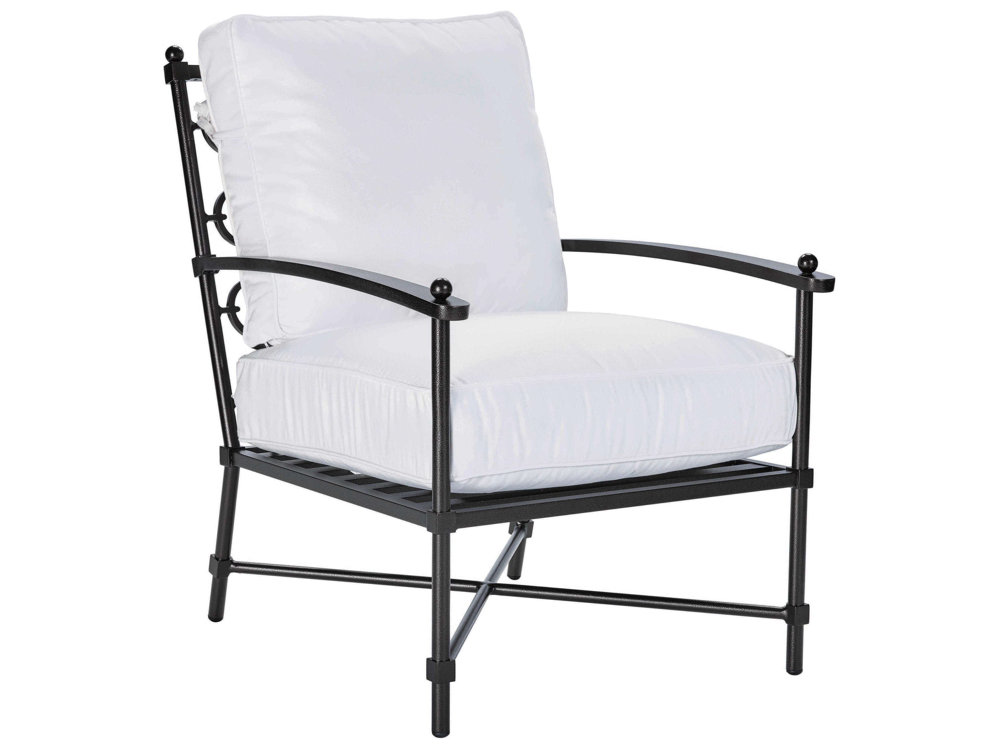 Langham Dark Bronze Aluminum Outdoor Lounge Chair