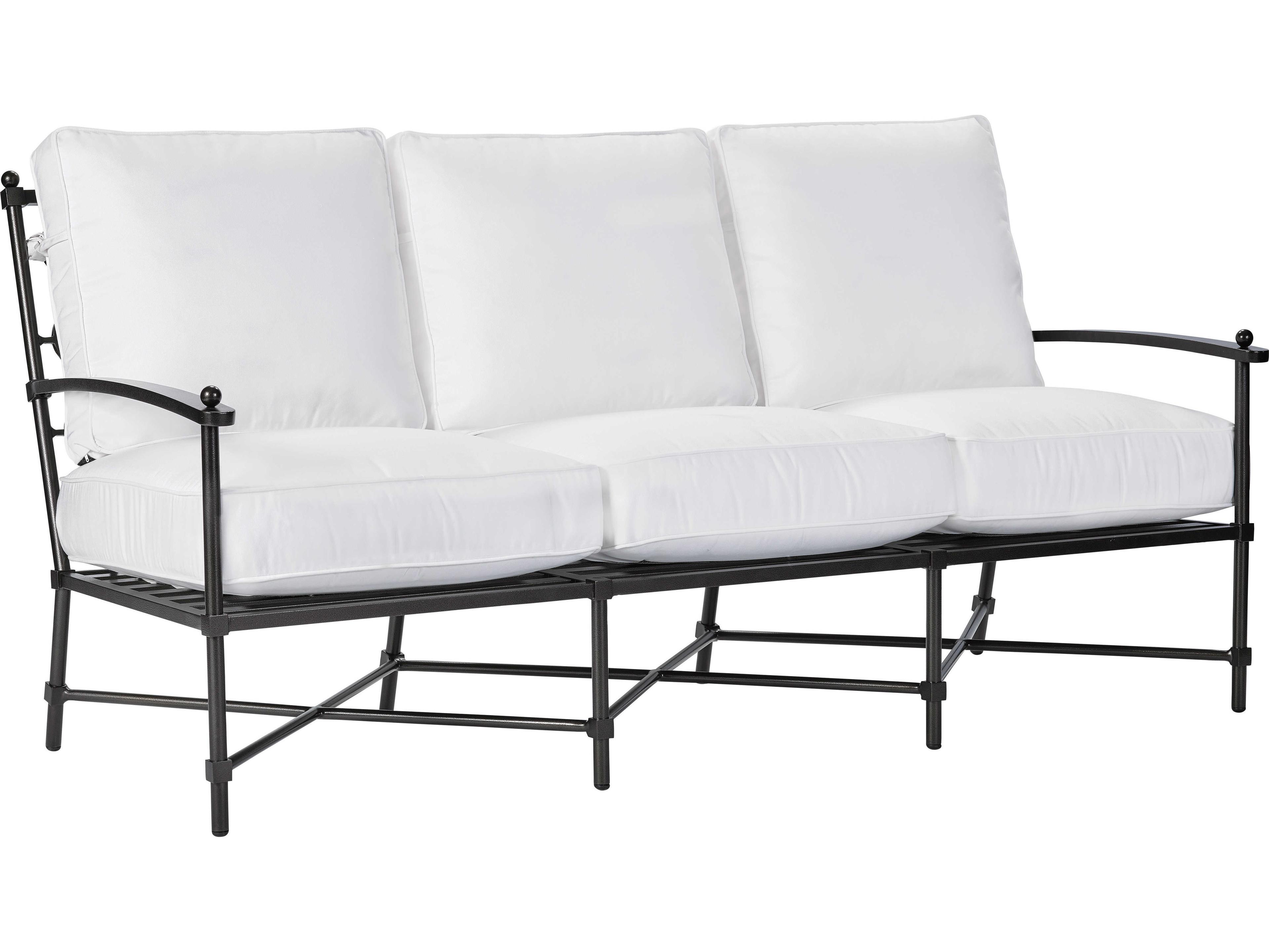 Langham Outdoor Sofa in Aluminum
