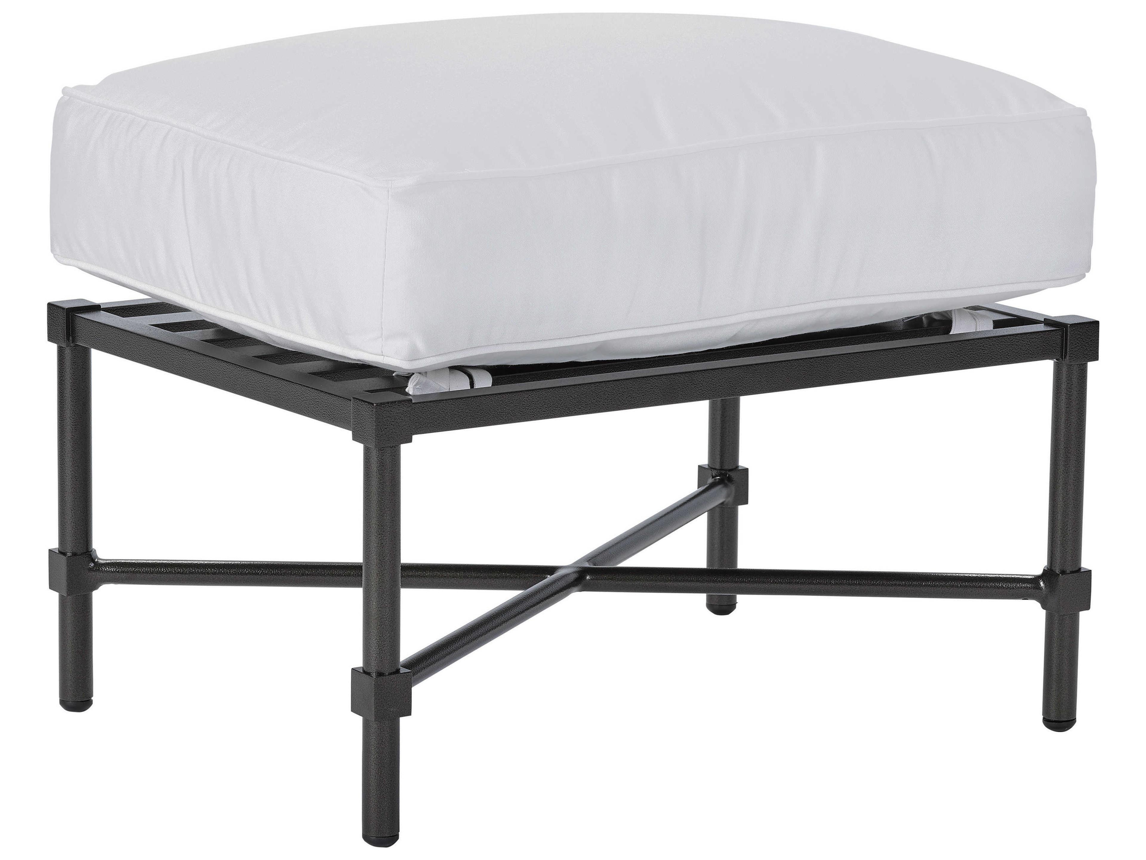 Lane Venture Langham Dark Bronze Aluminum Outdoor Ottoman