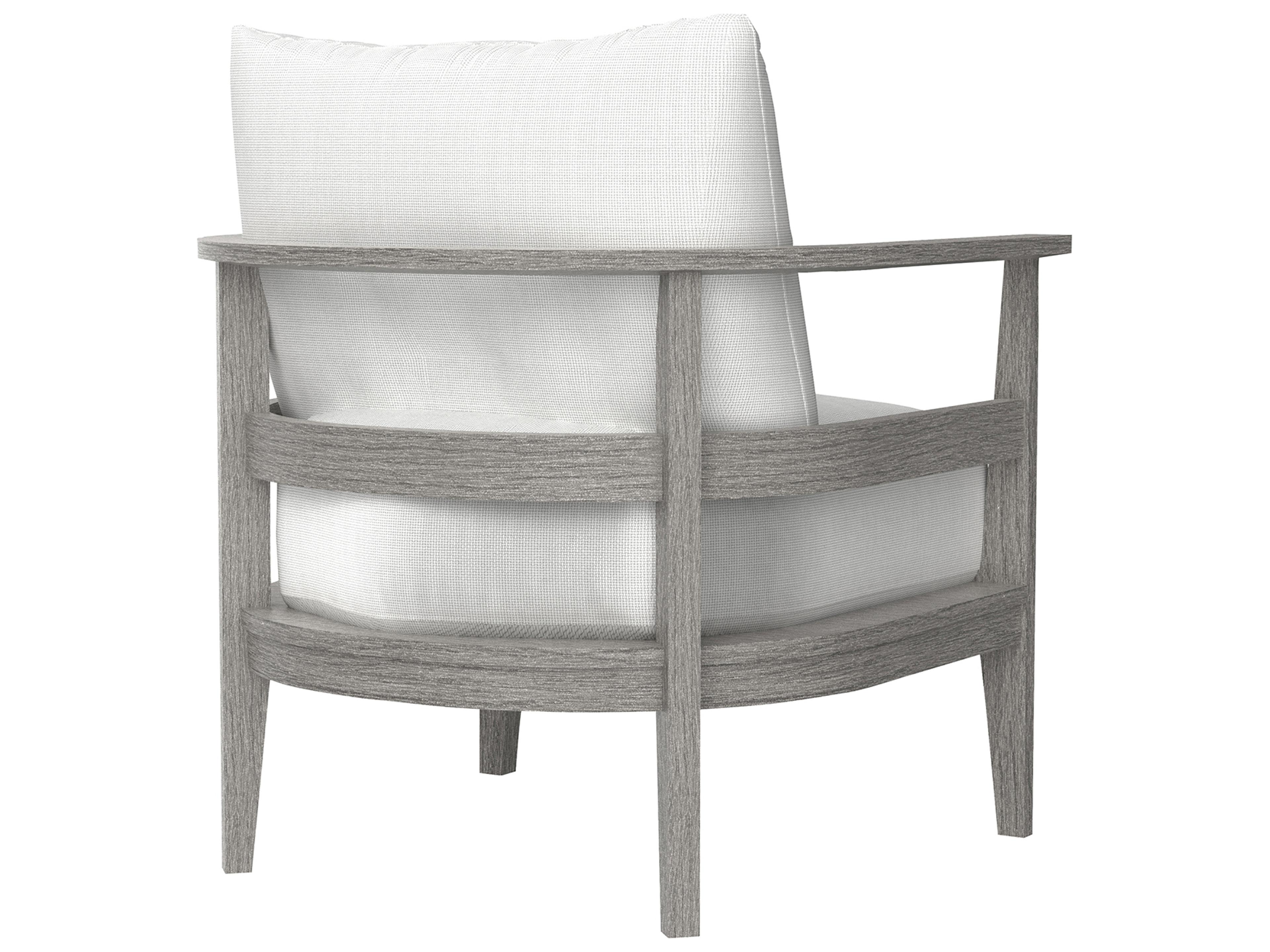 Lane Venture Avila Teak Paloma Grey Outdoor Lounge Chair