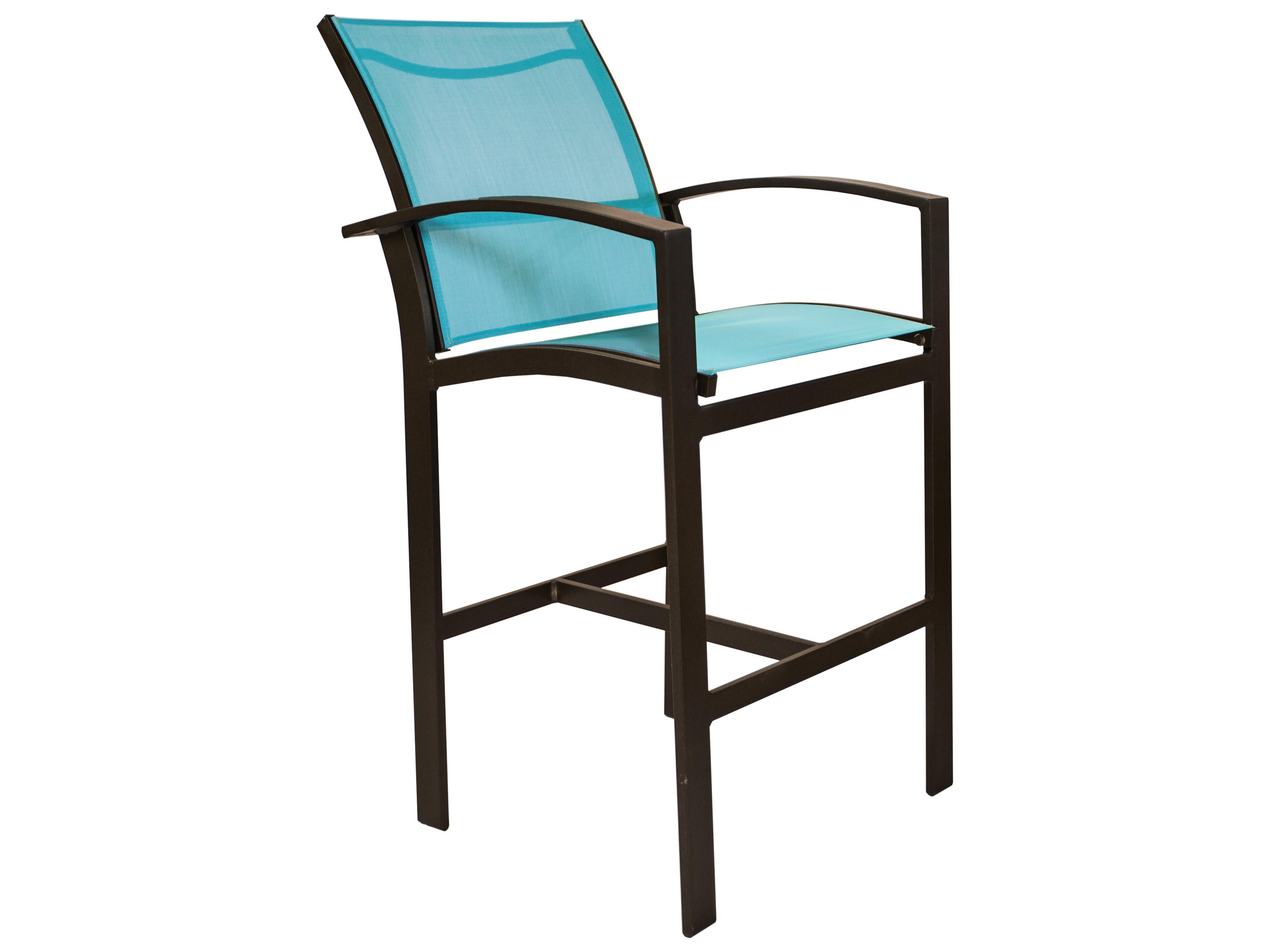 Casptone Sling Aluminum Counter Height Stool