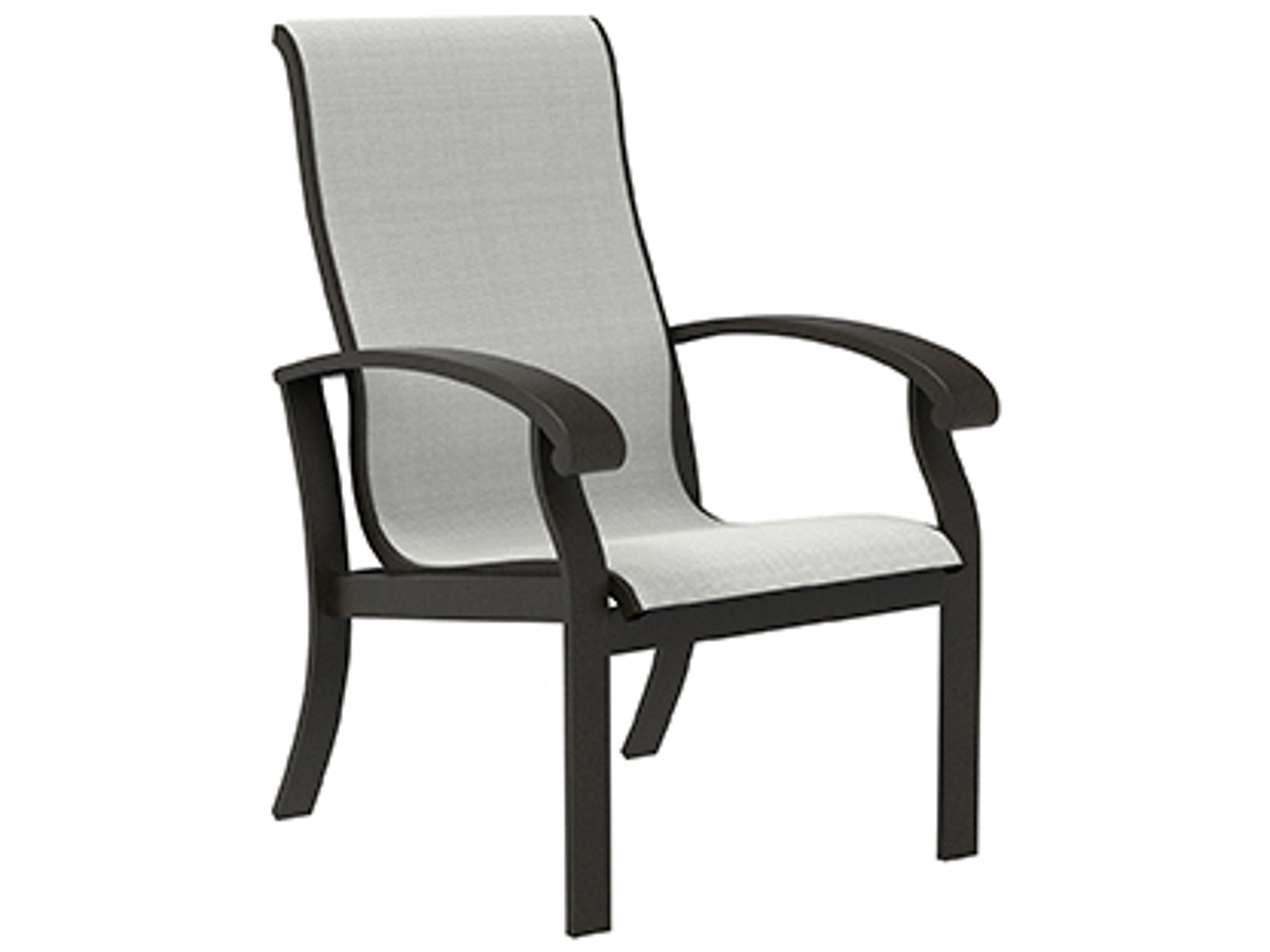 Smith Lake Sling High Back Dining Arm Chair