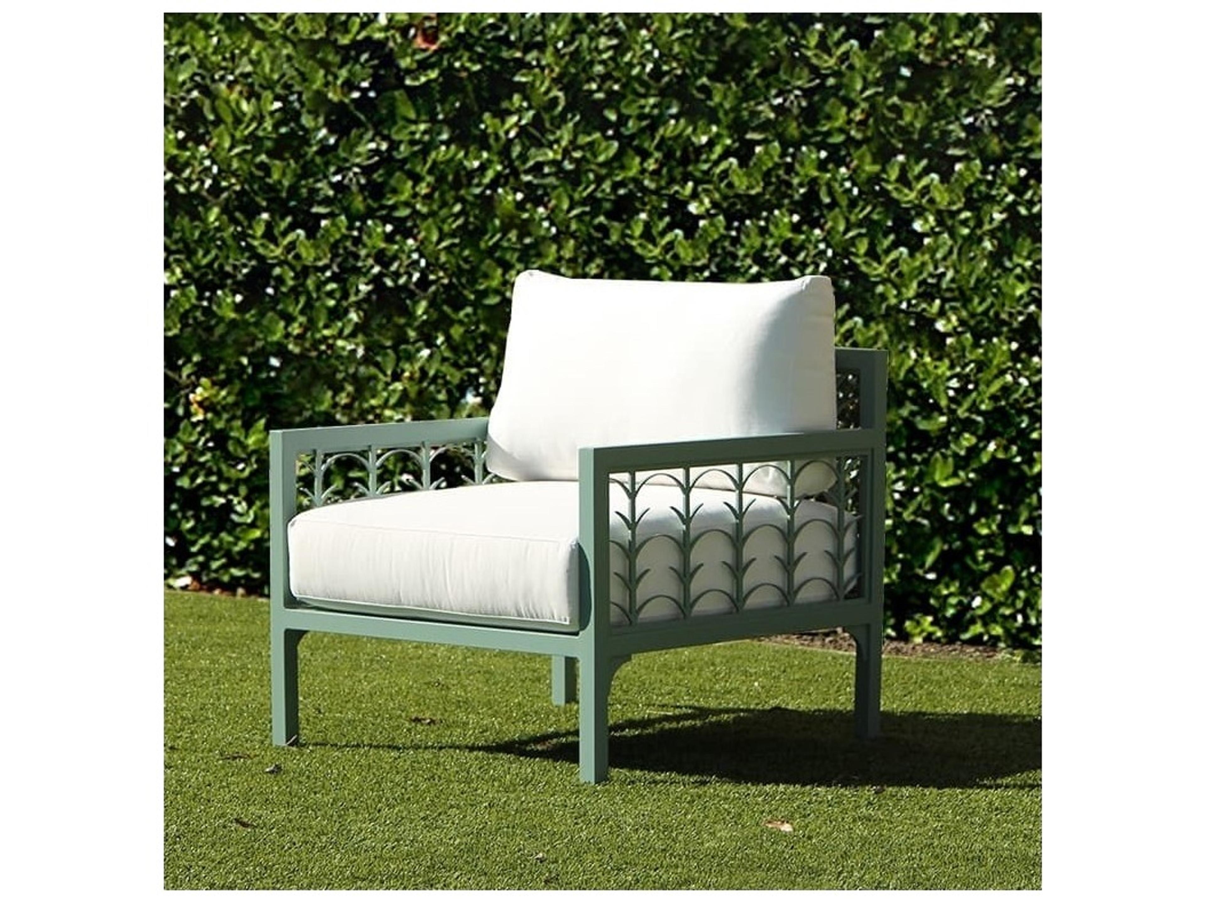 Lane Venture Tracery by Celerie Kemble Aluminum Lounge Chair