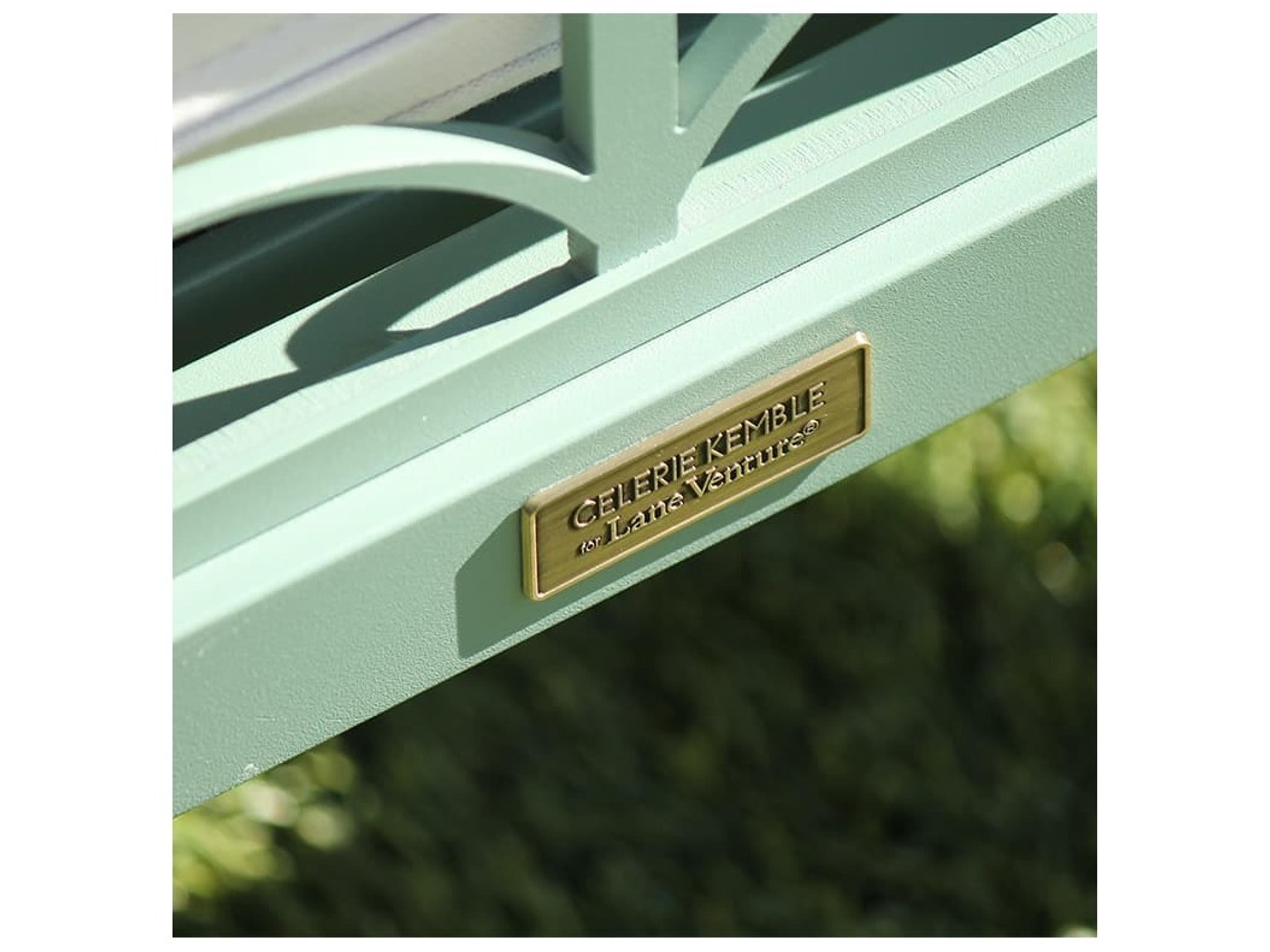 Lane Venture Tracery by Celerie Kemble Aluminum Sofa - Bench