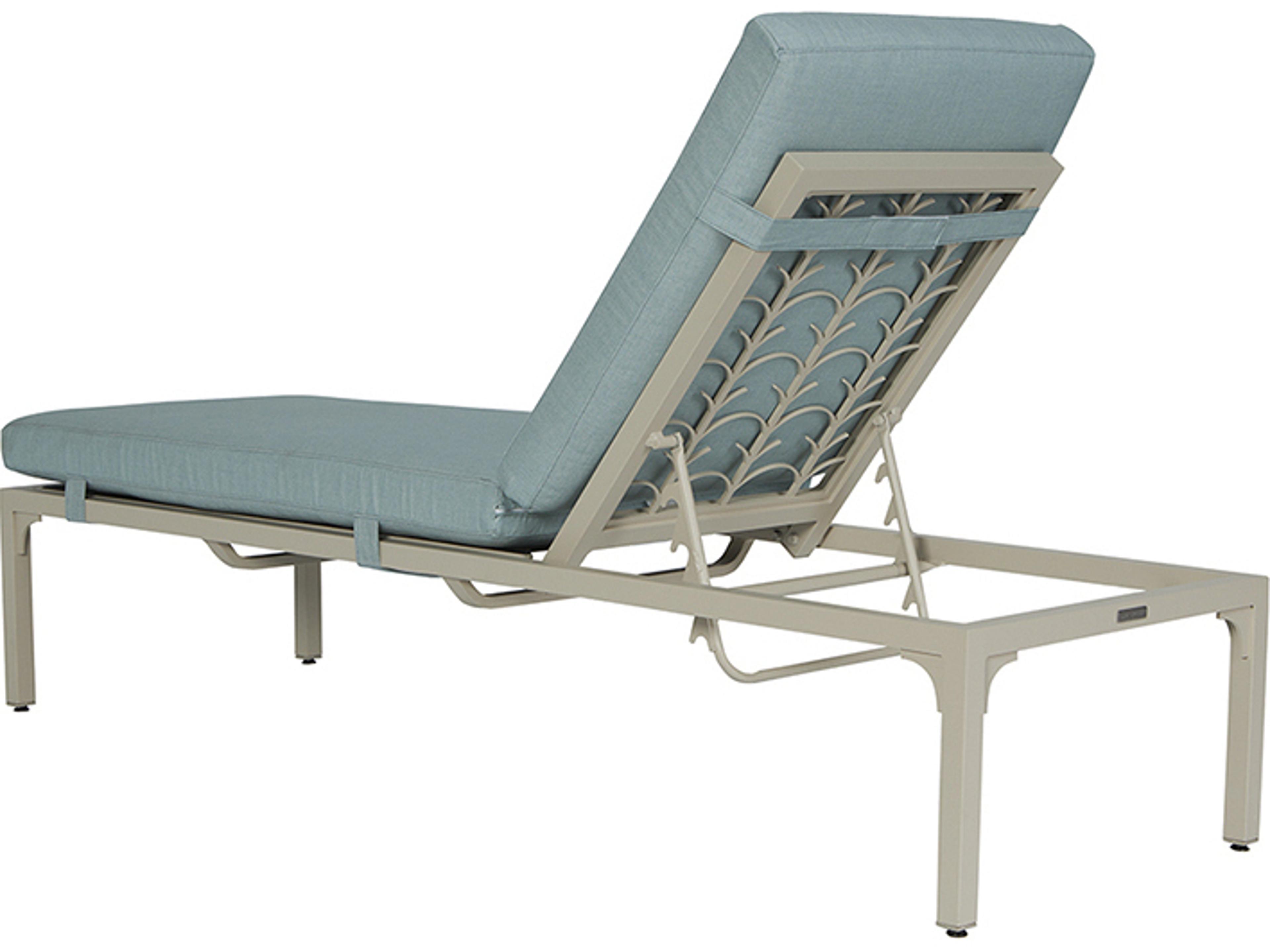 Lane Venture Tracery by Celerie Kemble Aluminum Adjustable Chaise Lounge