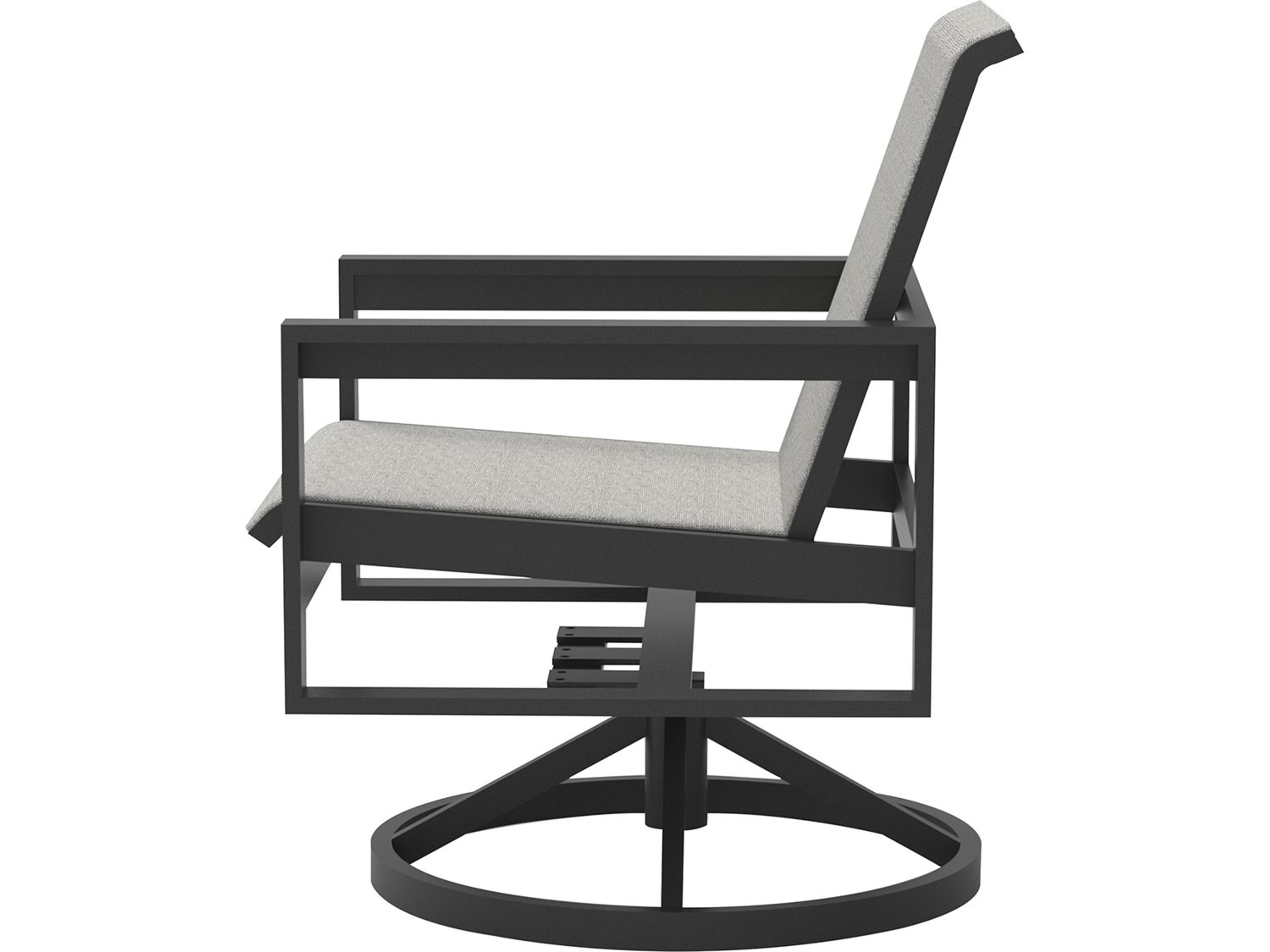 Lane Venture Bonavista Sling Swivel Arm Chair in Track Arm