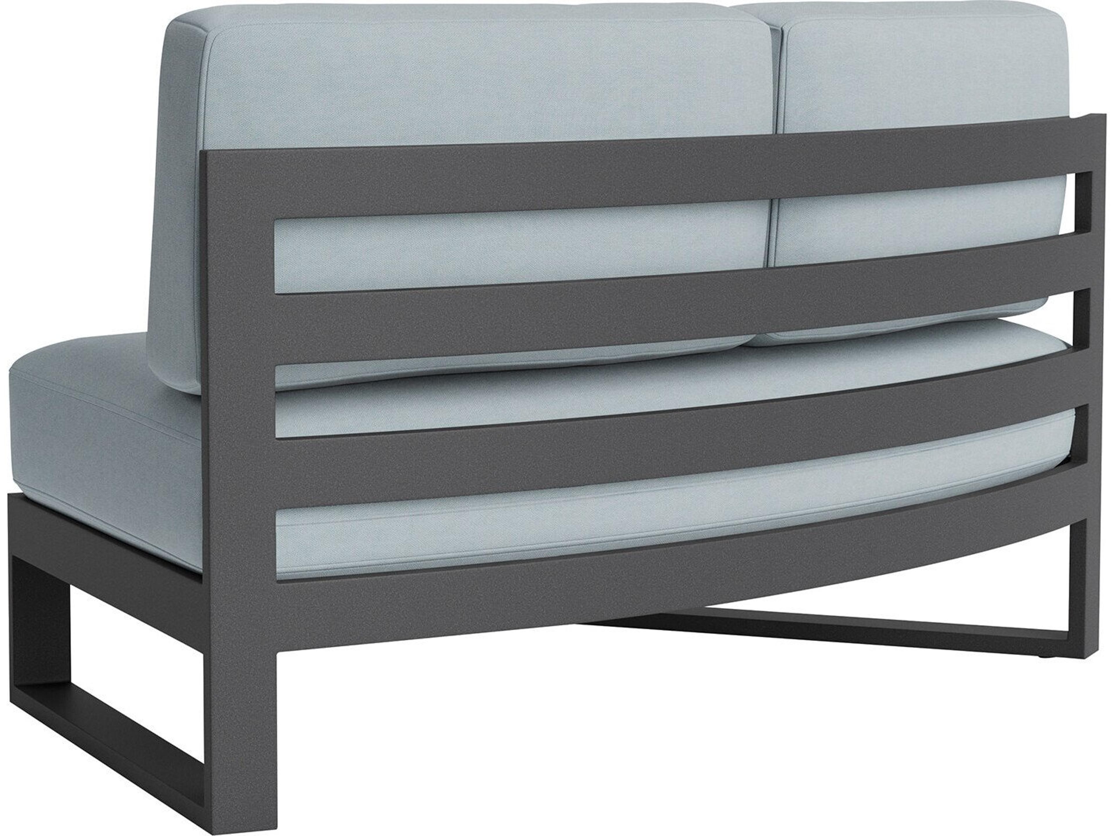 Lane Venture Bonavista Curved Armless Loveseat