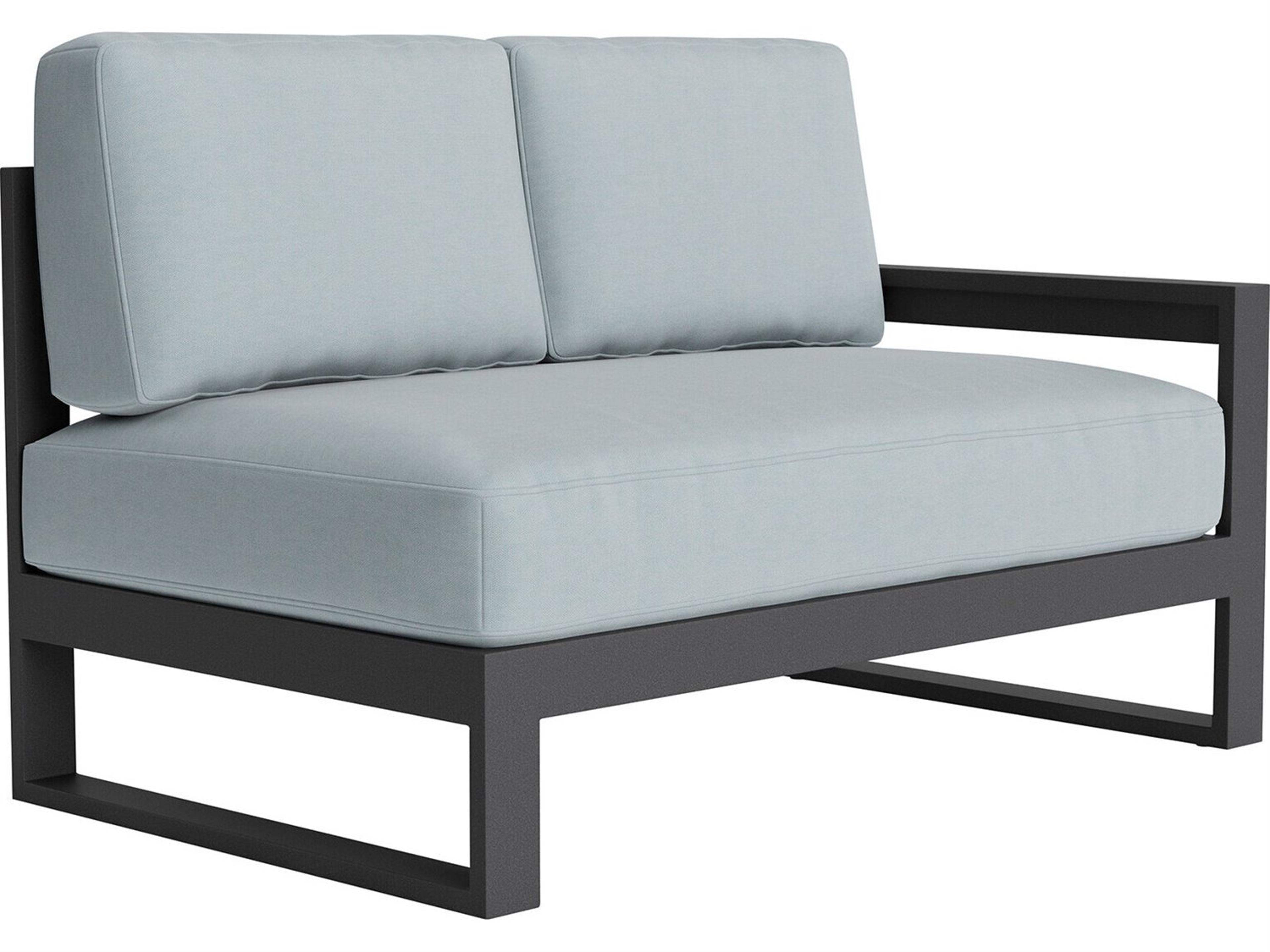 Lane Venture Bonavista Right Face One Arm Loveseat in Slope Arm