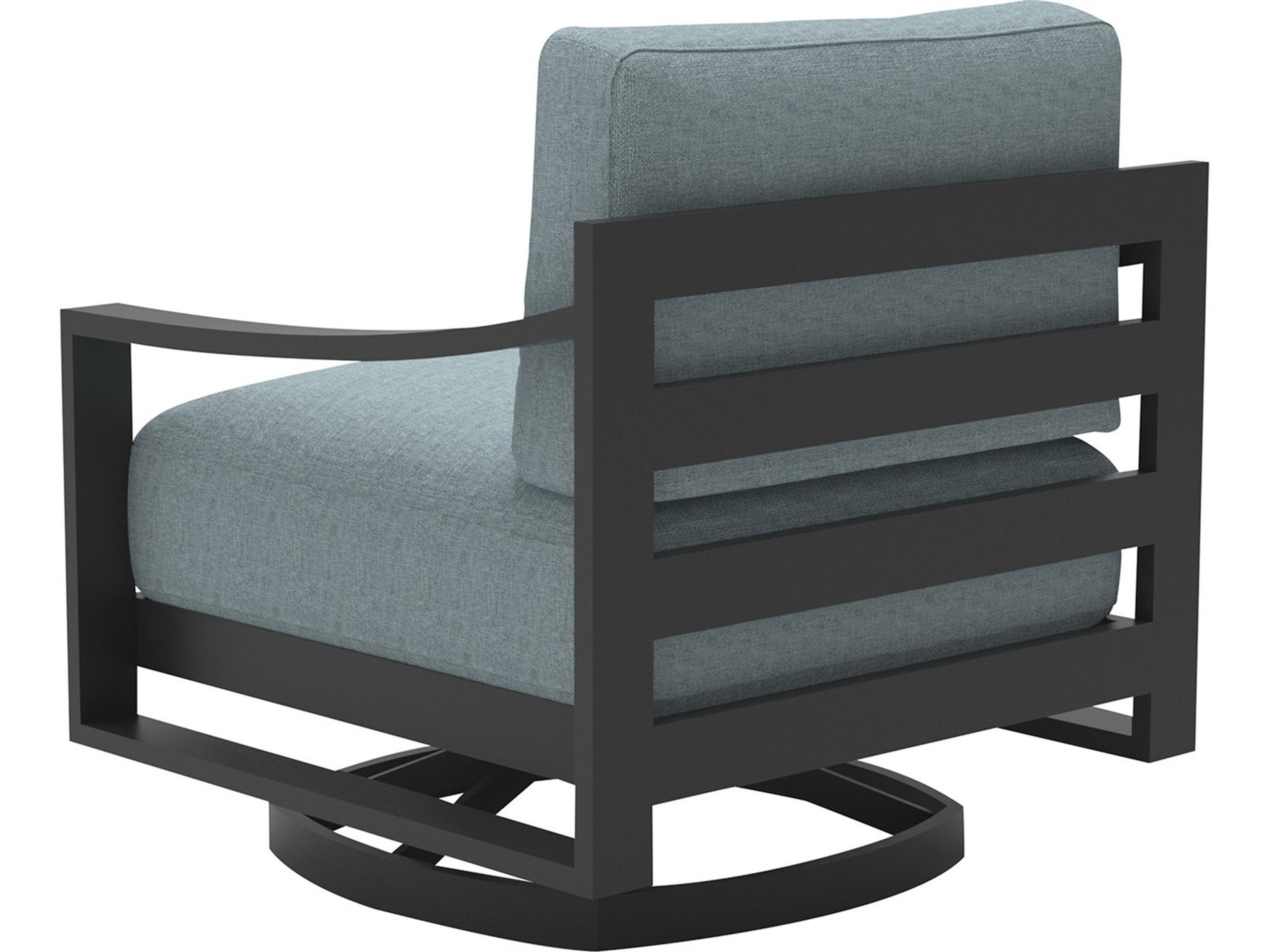 Lane Venture Bonavista Swivel Rocker Lounge Chair in Slope Arm