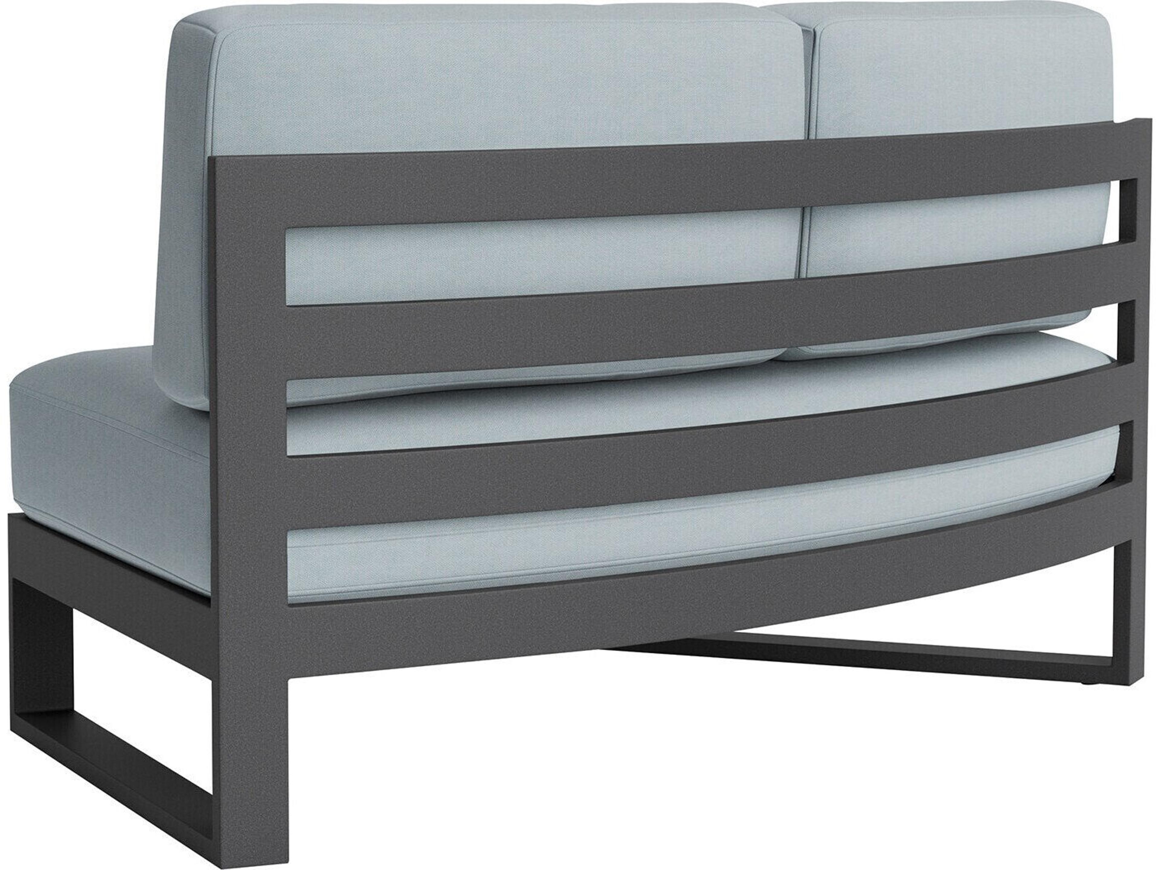 Lane Venture Bonavista Curved Armless Loveseat